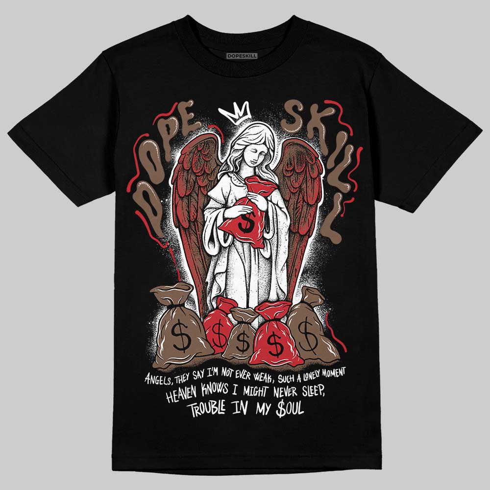 Olive 9s DopeSkill T-Shirt Angels Graphic