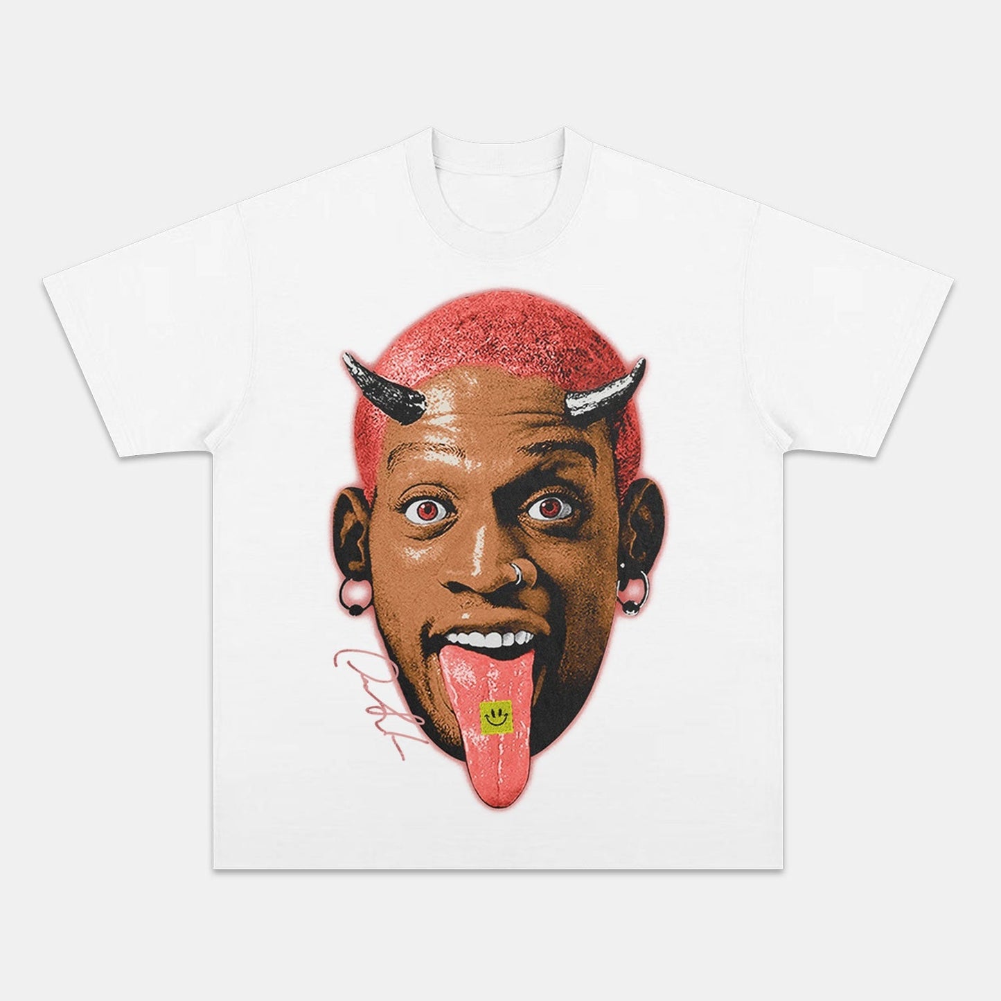 DENNIS RODMAN BIG FACE TEE Style003