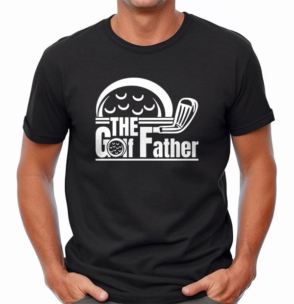 The Golf Father TShirt Swing