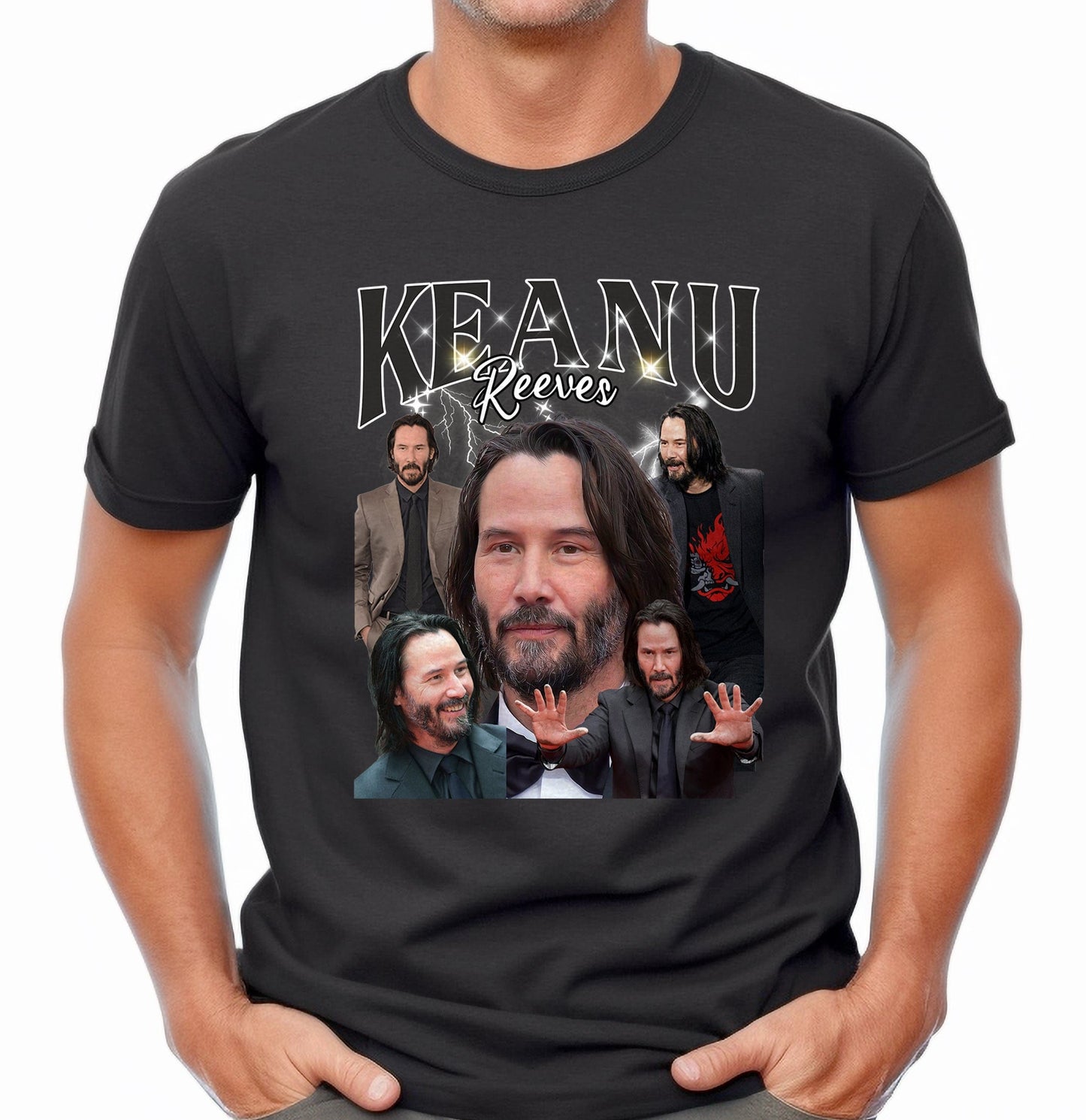 Keanu Reeves Older T-Shirt - Funny