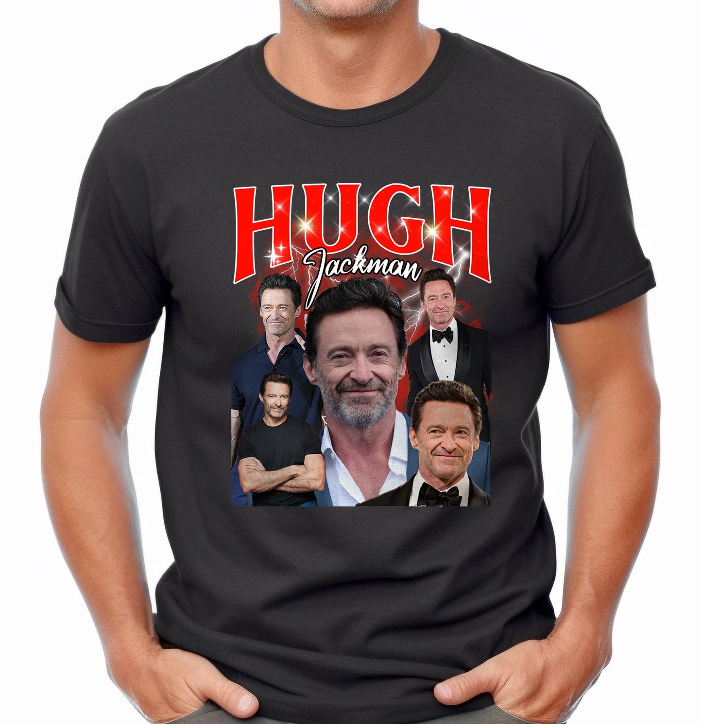 Hugh Jackman Older T-Shirt - Funny