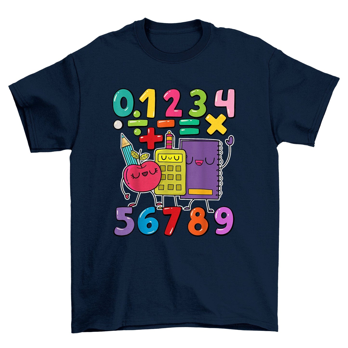 Fun Numbers Math Day Kids Tee