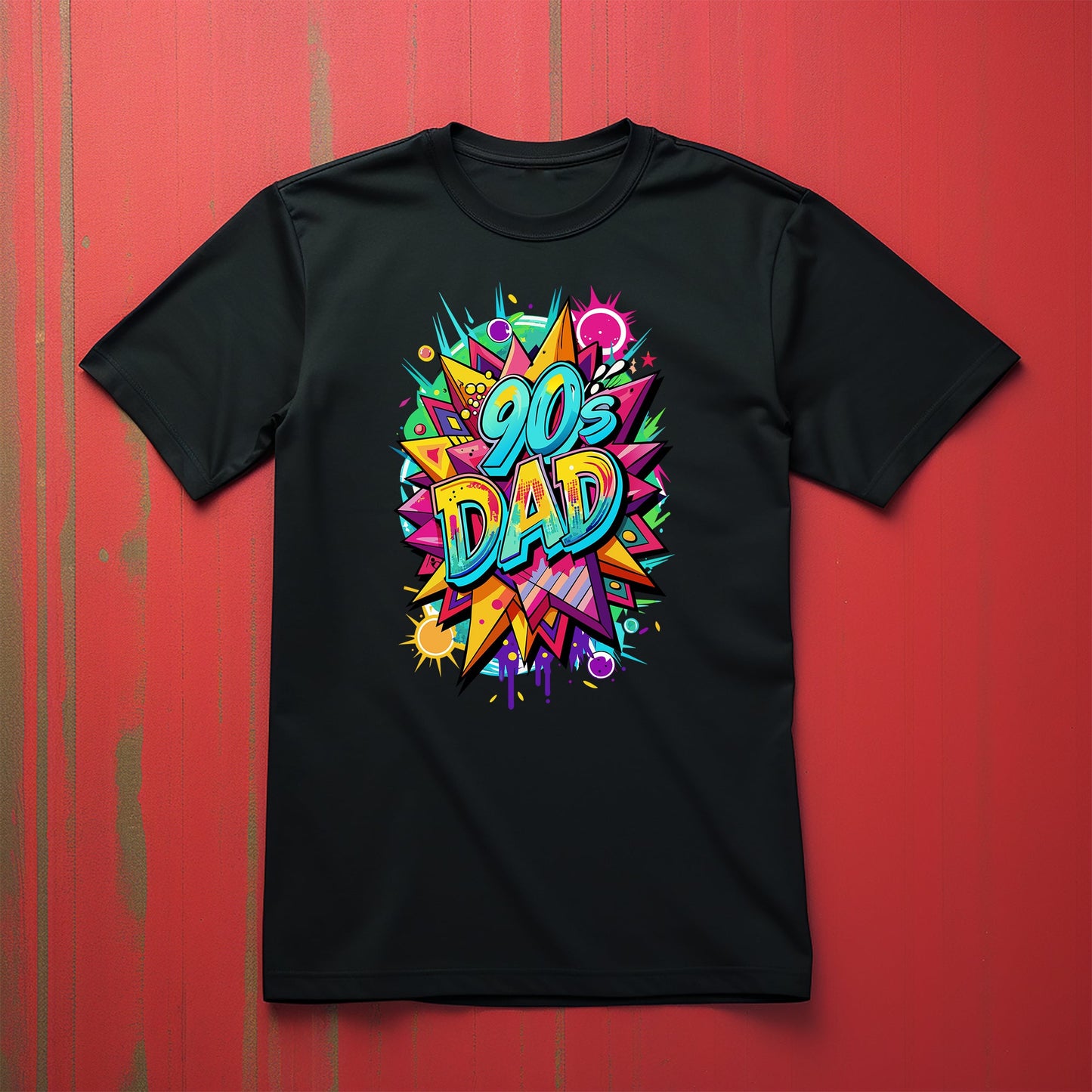 Rocking the 90's Dad Vibe Tee for