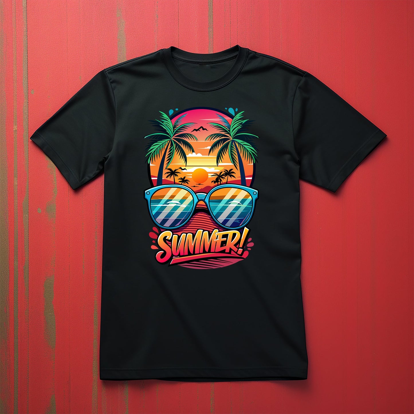 Summer_99 Vibes Tee: Fun in the