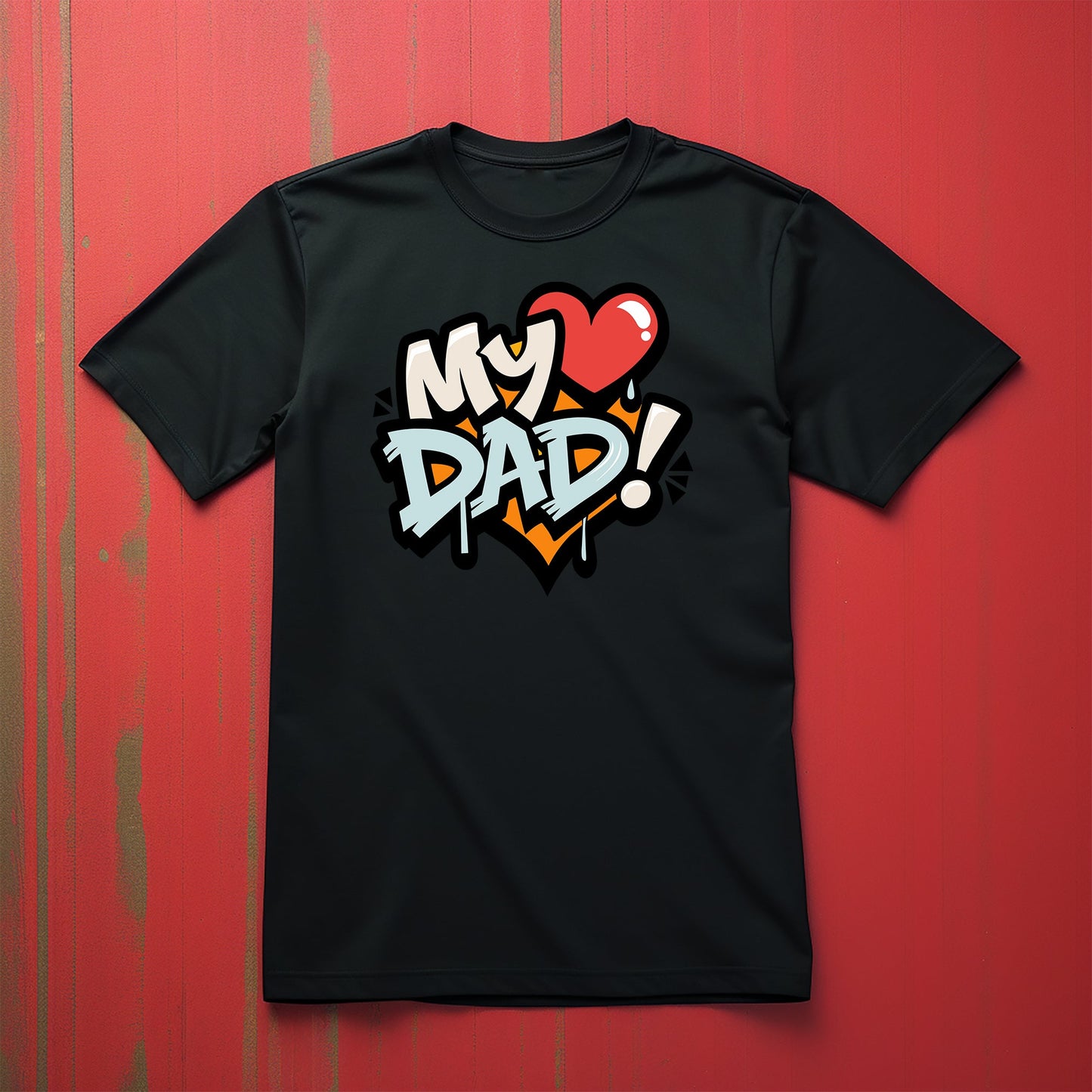 My Heart Dad Father's Day TShirt