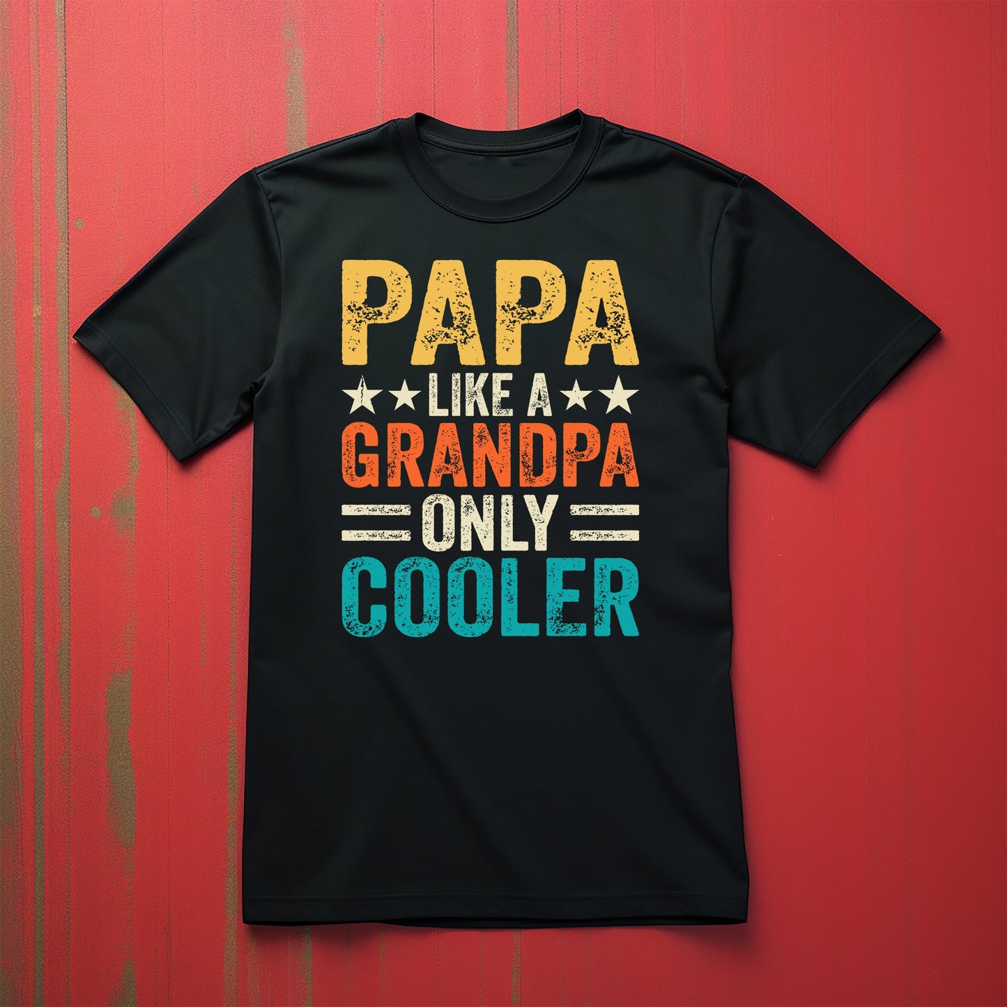 Papa 14 Cooler Than a Grandpa T-Shirt