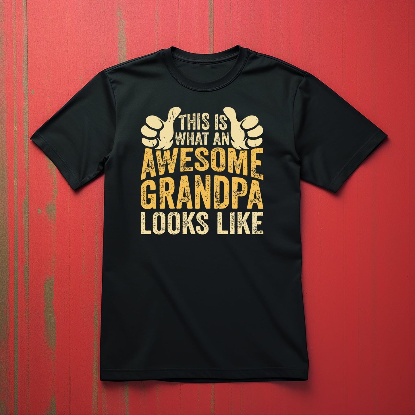 75 And Awesome Grandpa T-Shirt