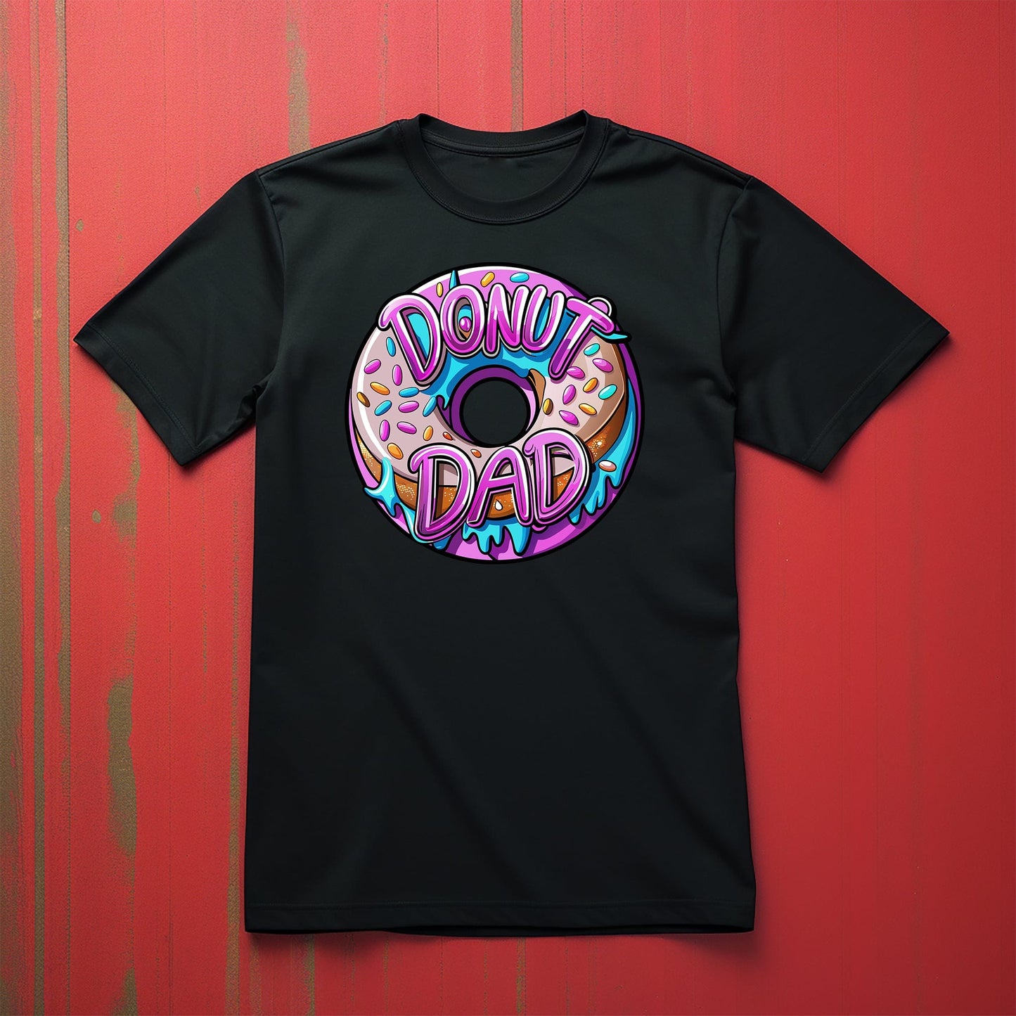 Donut Dad Funny TShirt for the