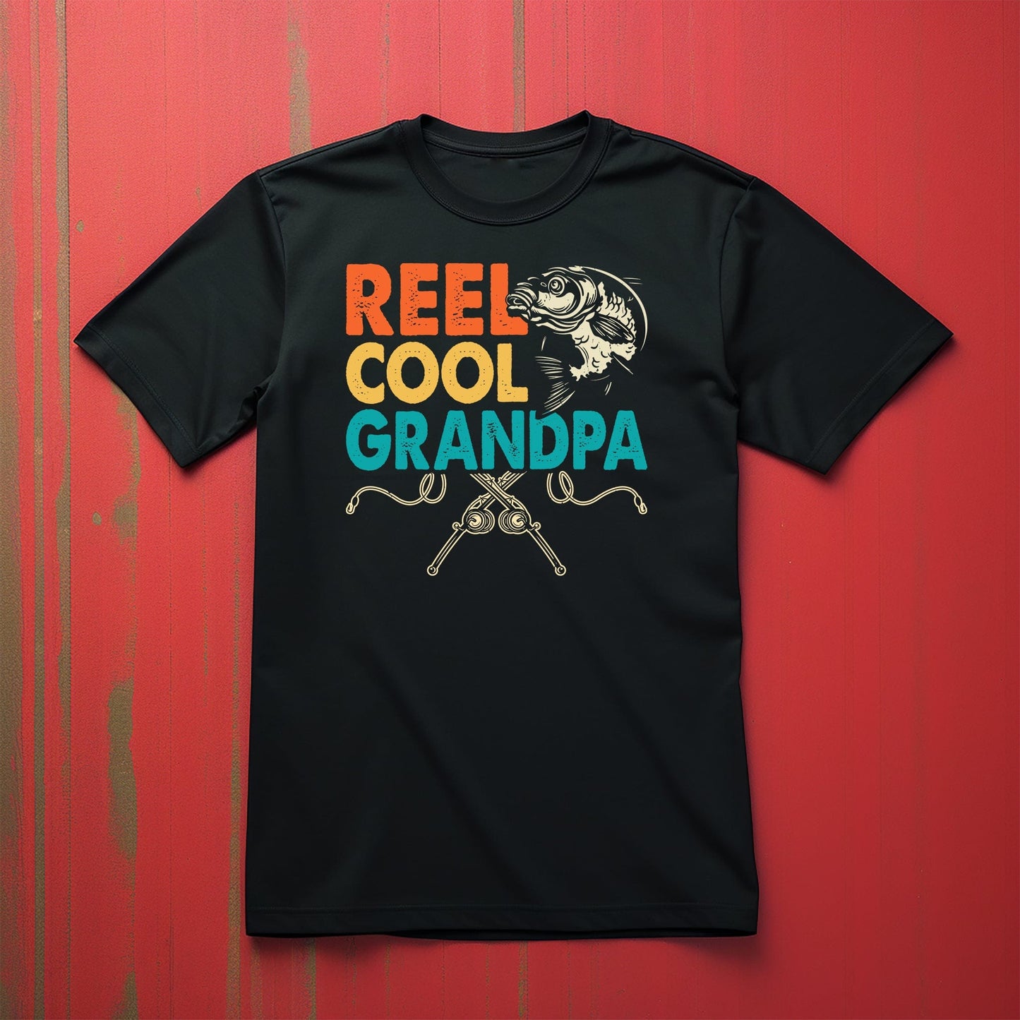 18 Reel Cool Grandpa T-Shirt