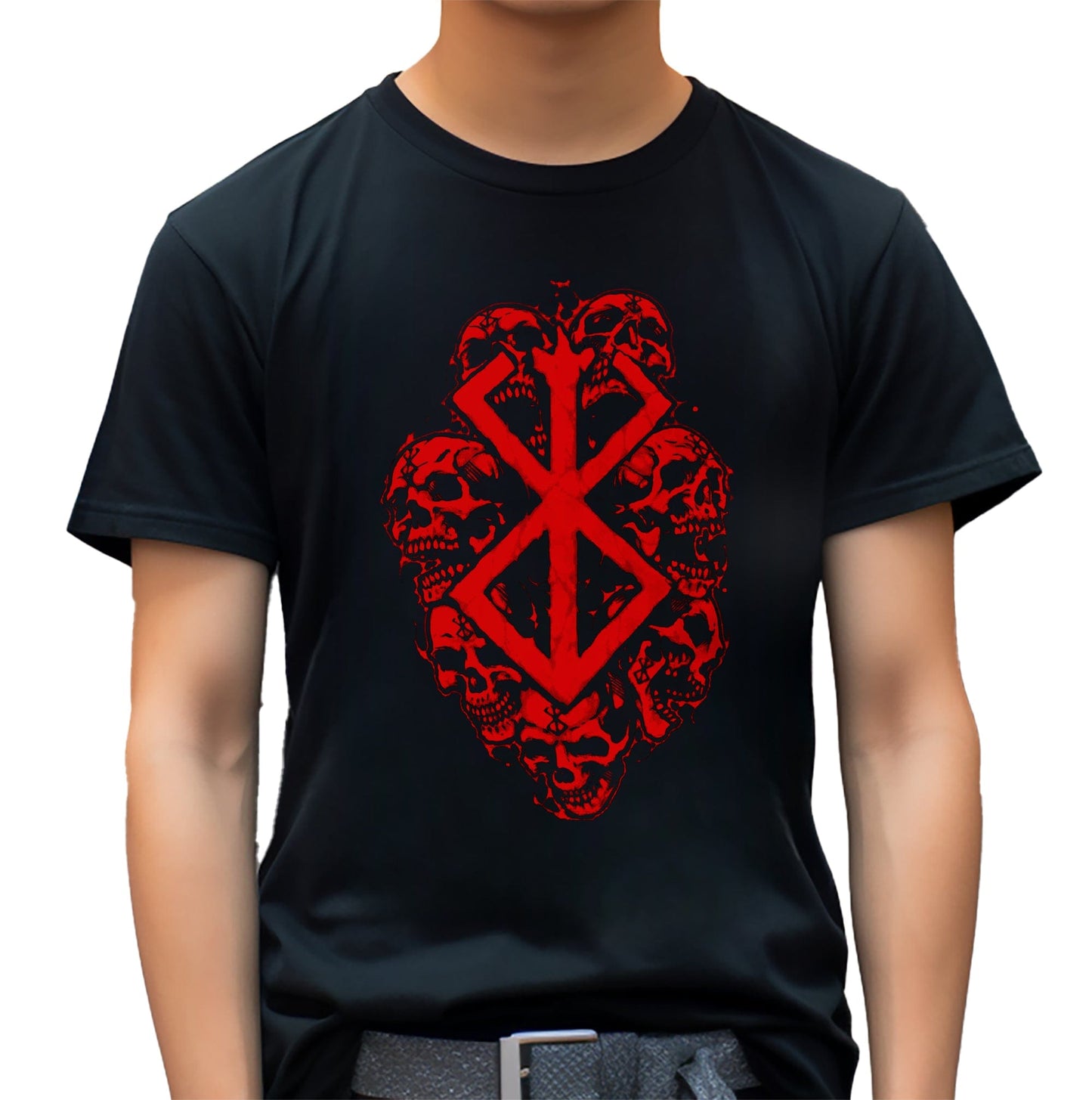 Berserk des 18 T-Shirt Skulls