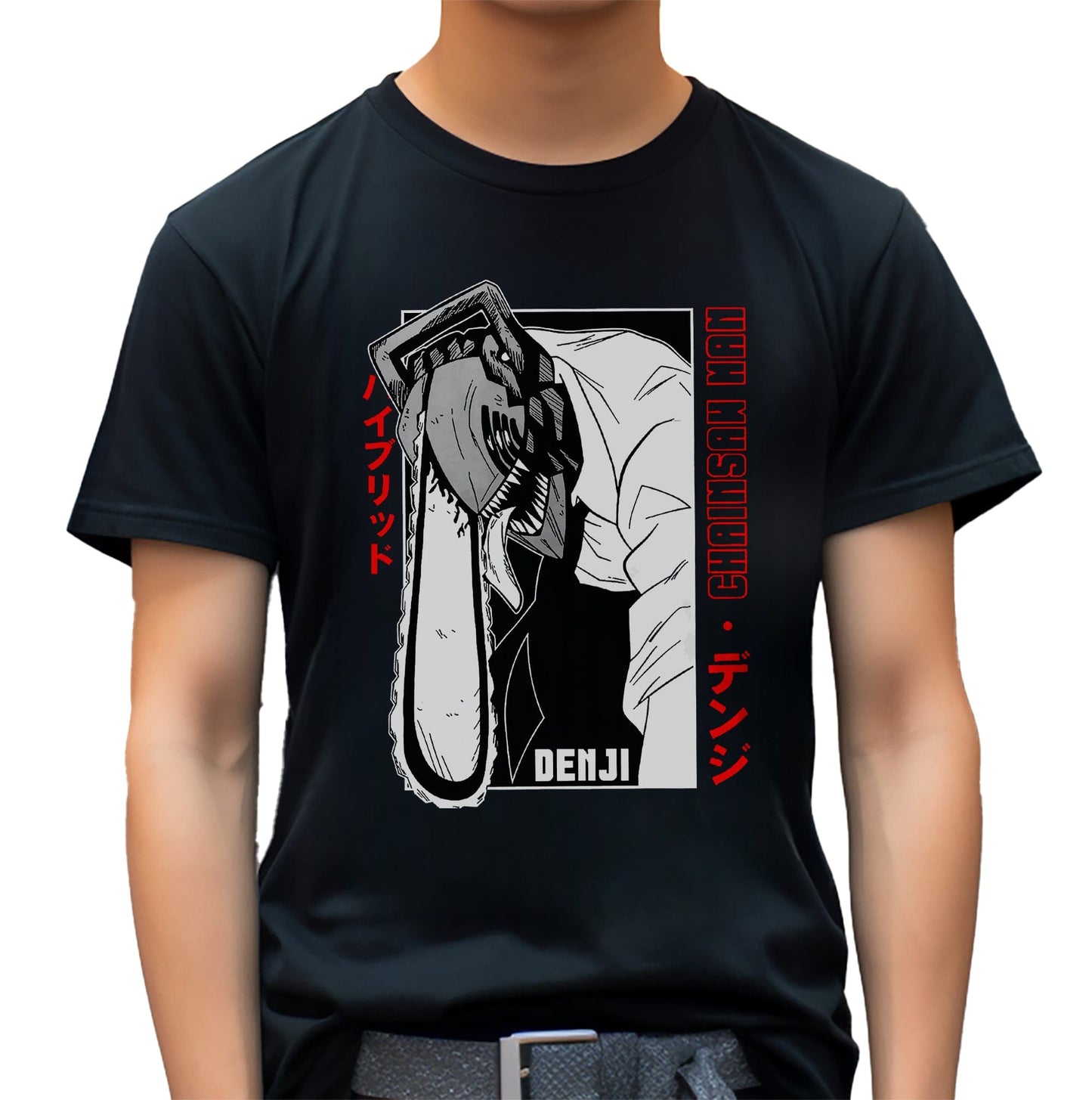 Chainsaw Man's CSM 2 T-shirt ‚Äì Slice