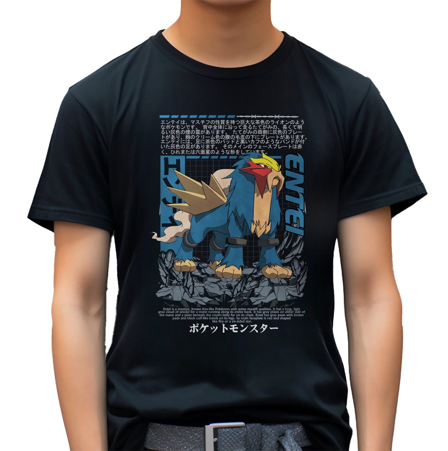 P4 Pok√©mon Entei t-shirt