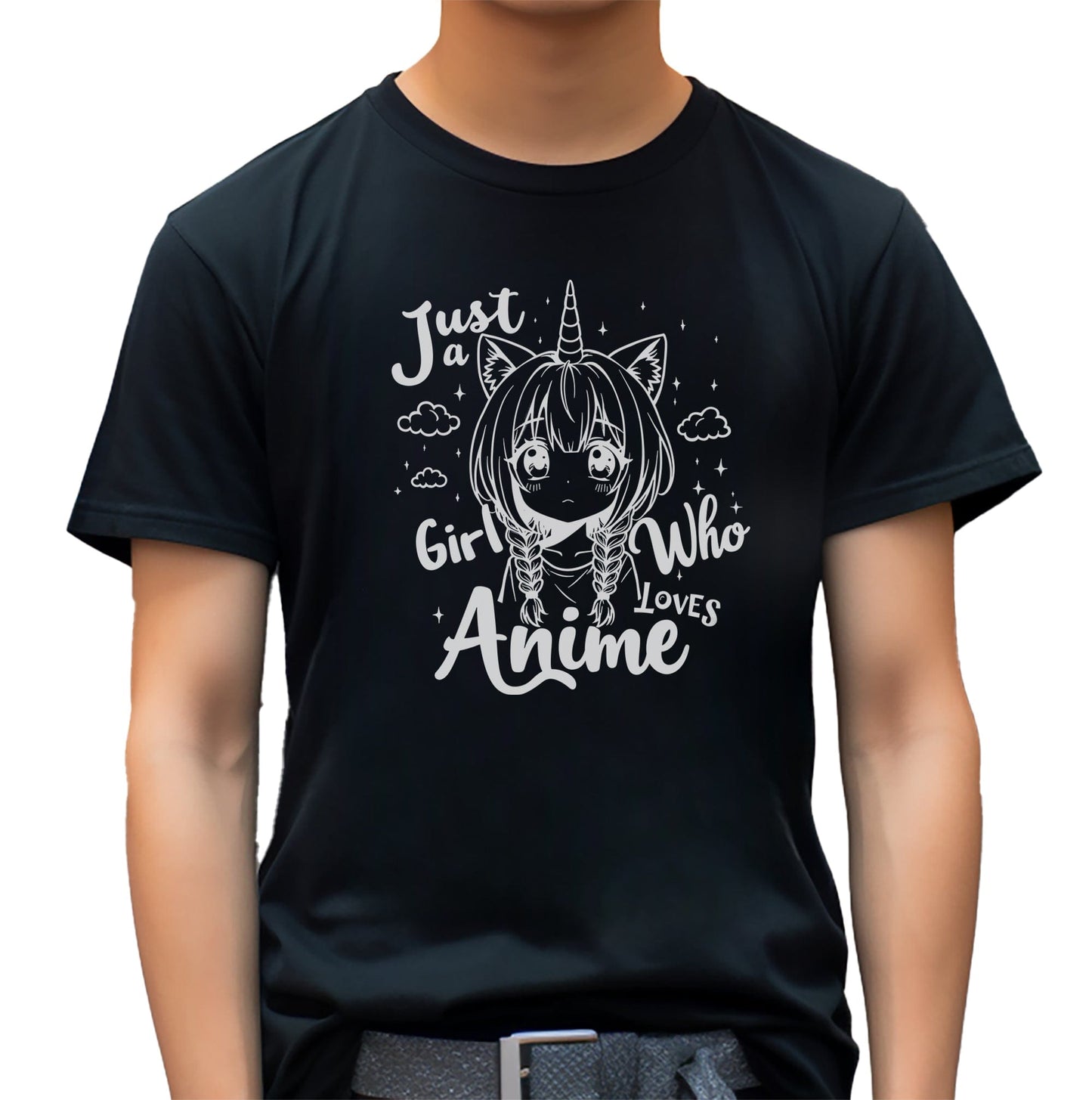 Anime Enthusiast T-shirt - "Girl