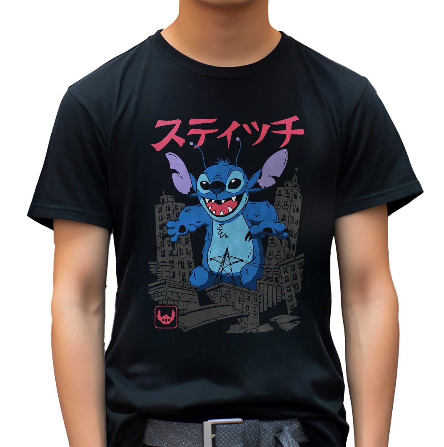 Stitch Kaiju Monster T-shirt