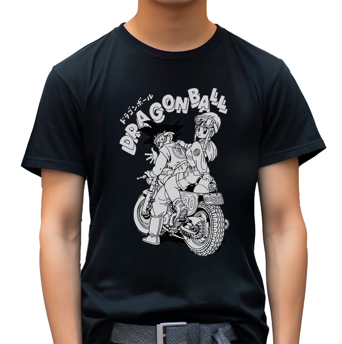 Goku Biker T-shirt