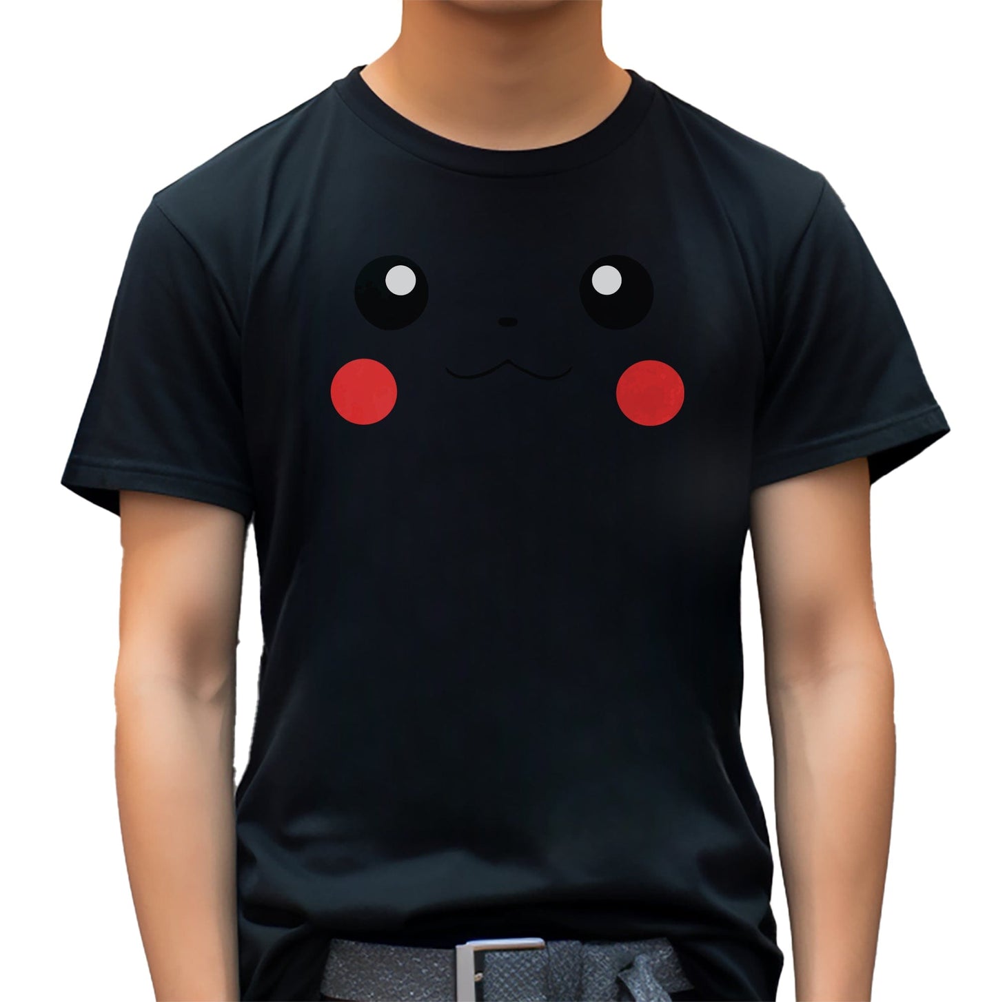 Pikachu Face t-shirt Shockingly