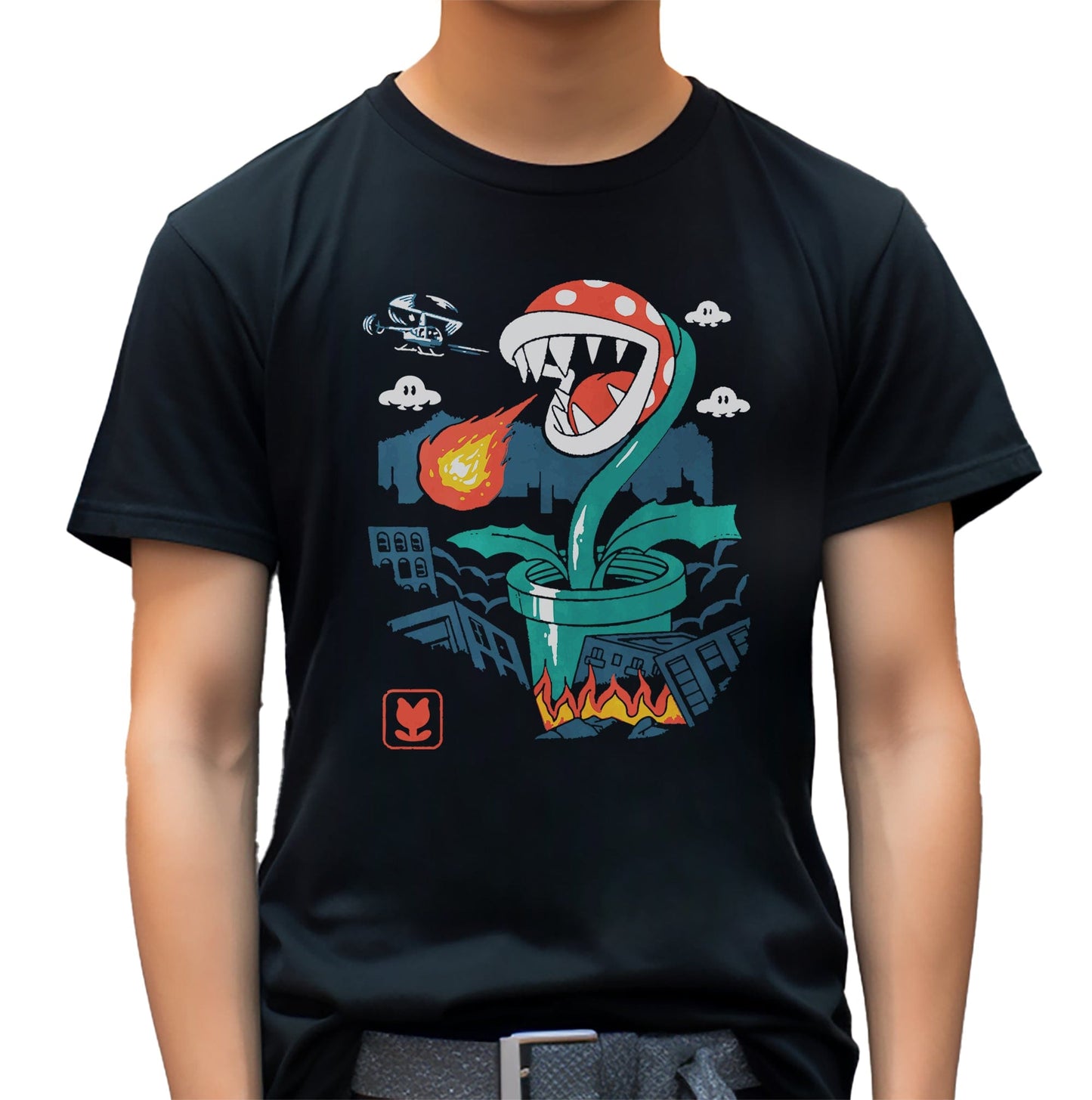 Piranha Plant Kaiju T-Shirt
