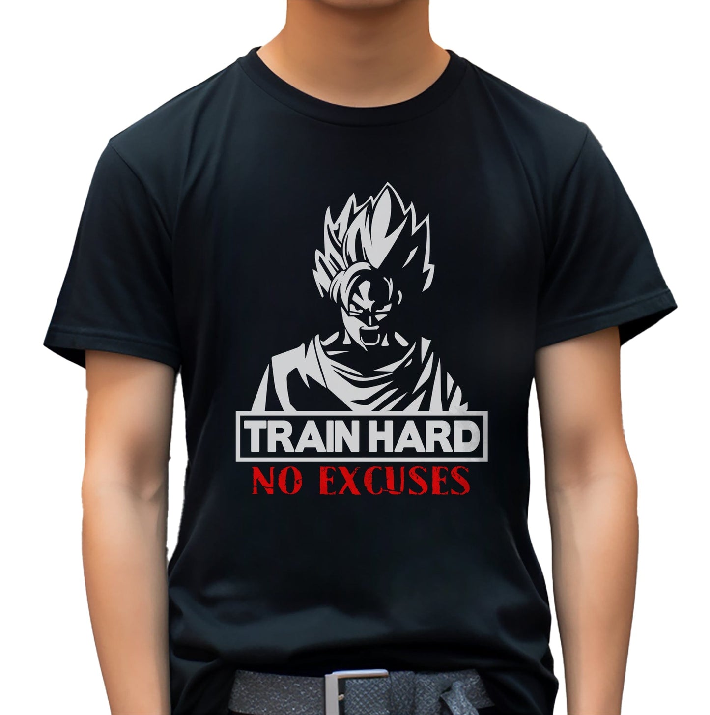 Goku Train Hard T-shirt - No