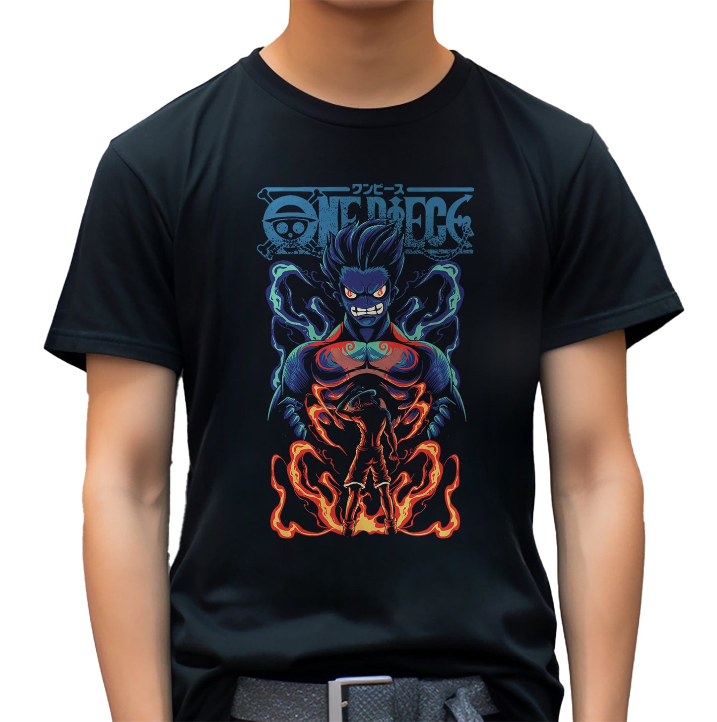 Luffy Fire t-shirt