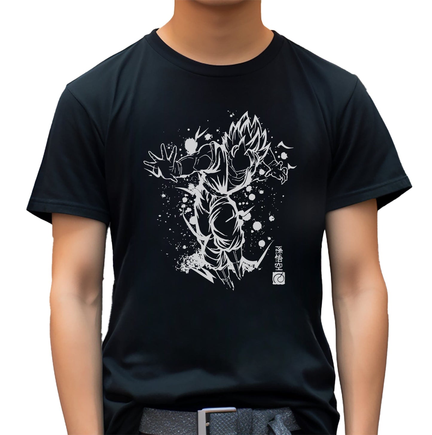 Goku Distressed T-shirt