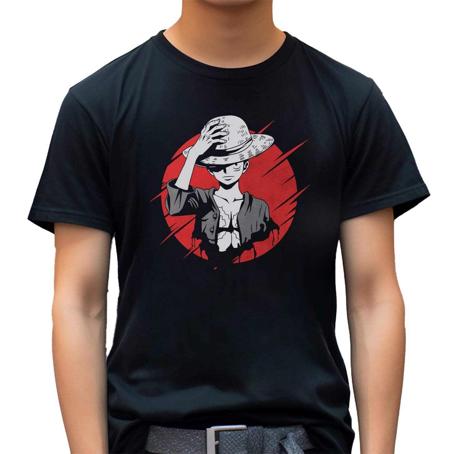 Luffy Glitch T-Shirt