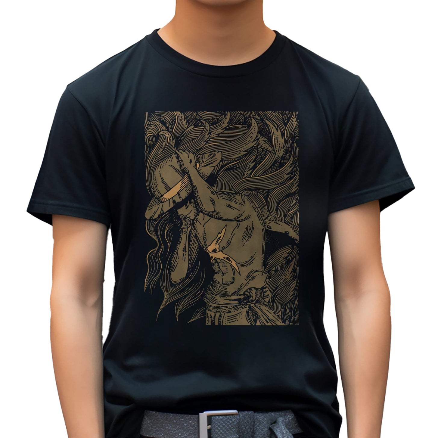 Luffy Distressed t-shirt