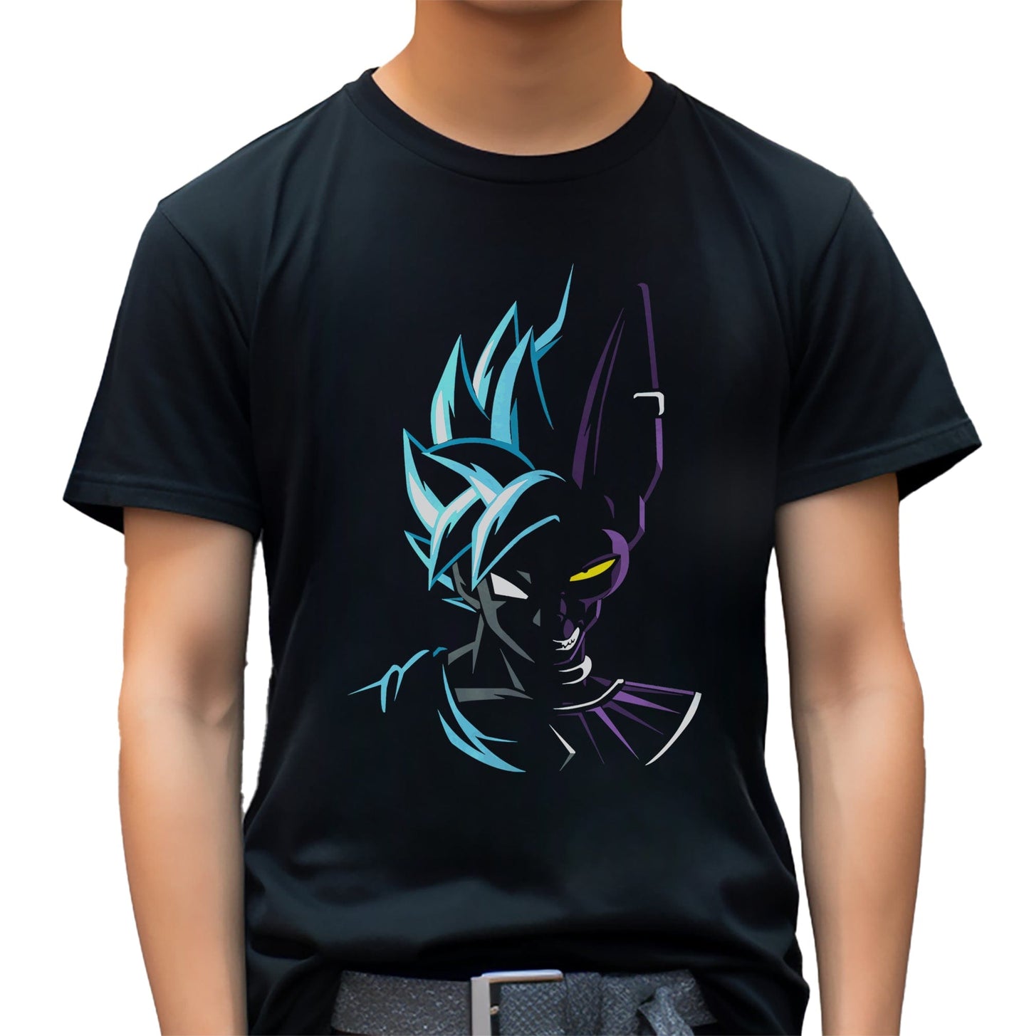 Goku x Beerus Battle T-Shirt - Epic
