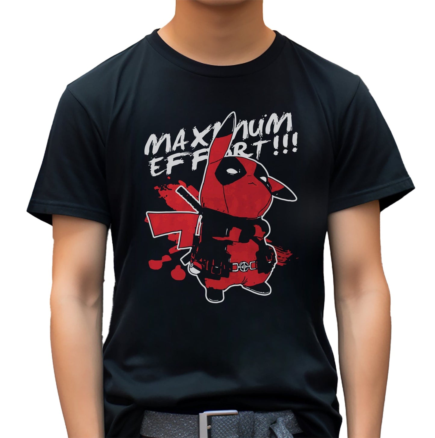 Maximum Effort Pikachu T-shirt