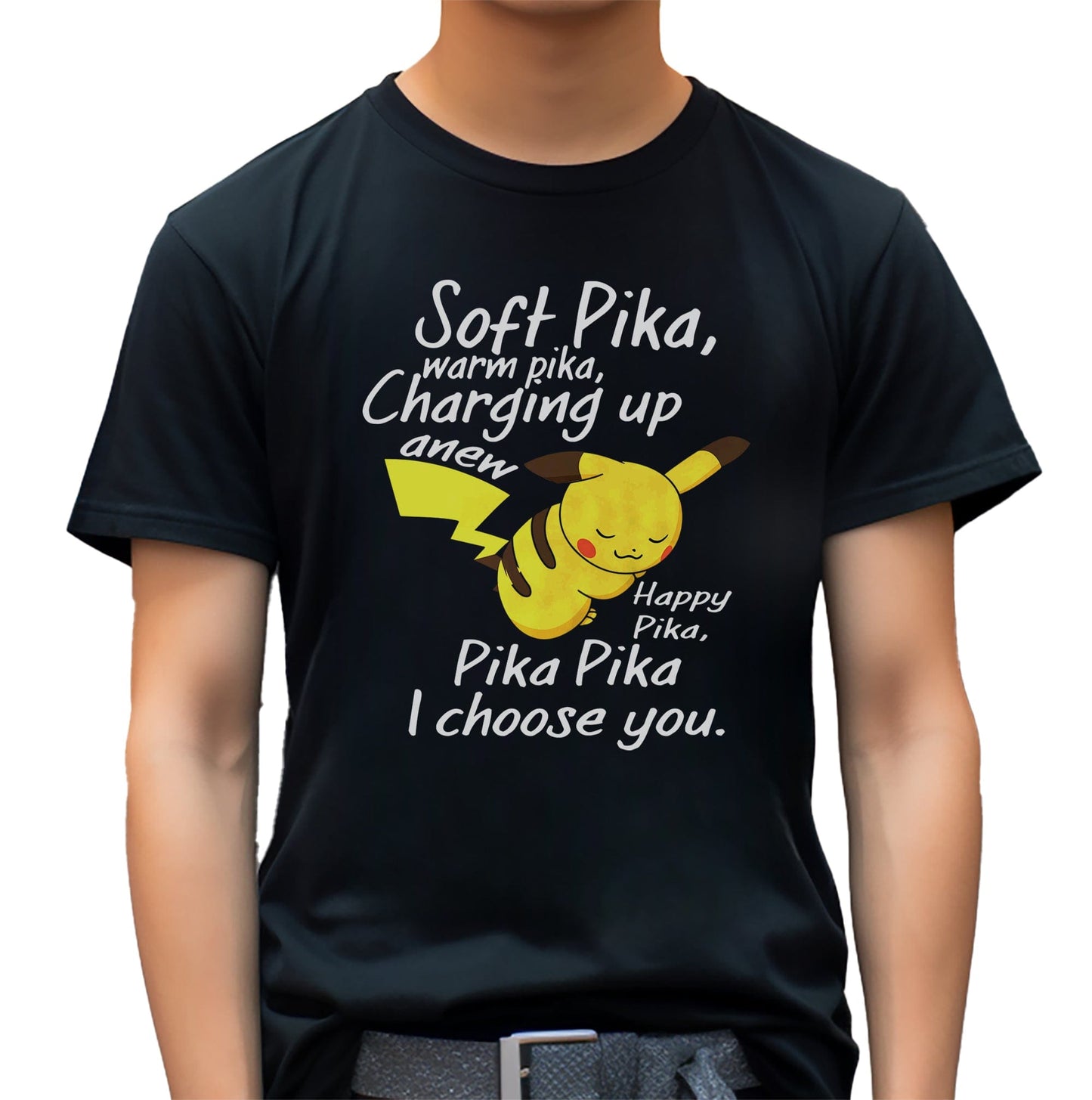 Soft Pika Charging Up T-Shirt