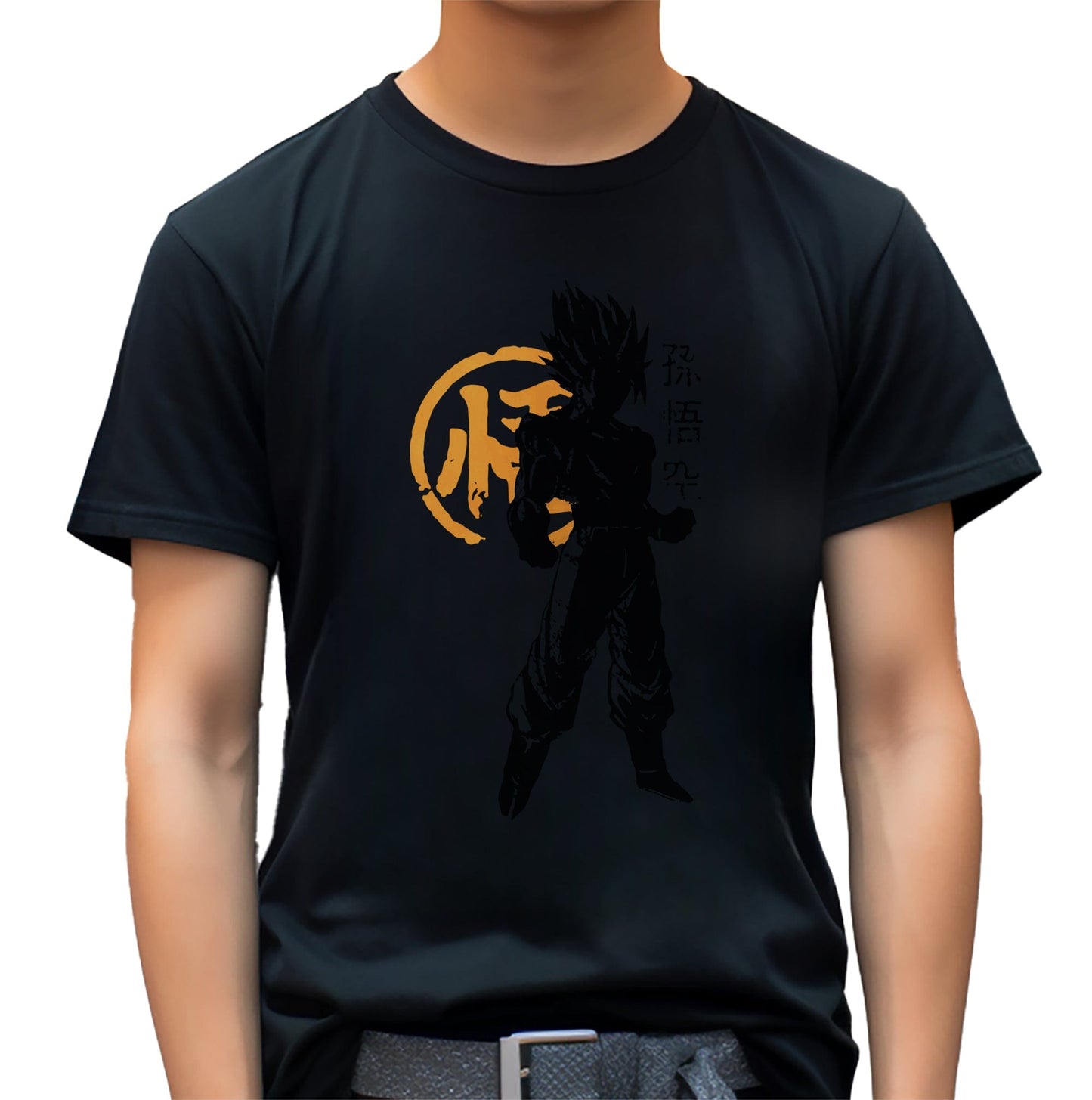 Goku Warrior Distressed T-Shirt