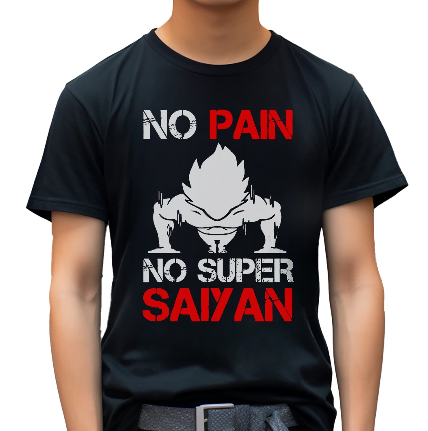 No Pain No Super Saiyan T-Shirt