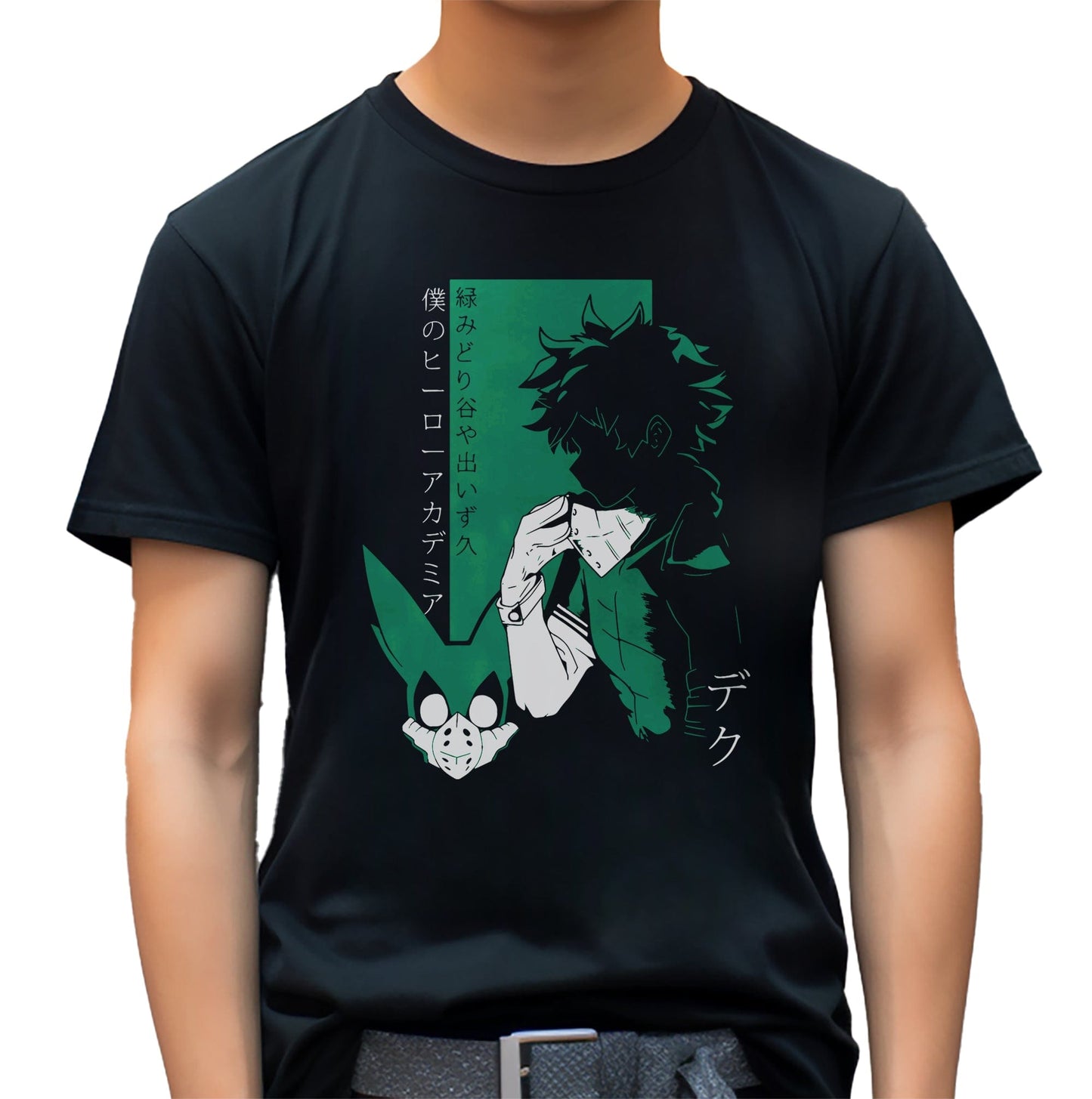 Japan Deku Anime T-shirt