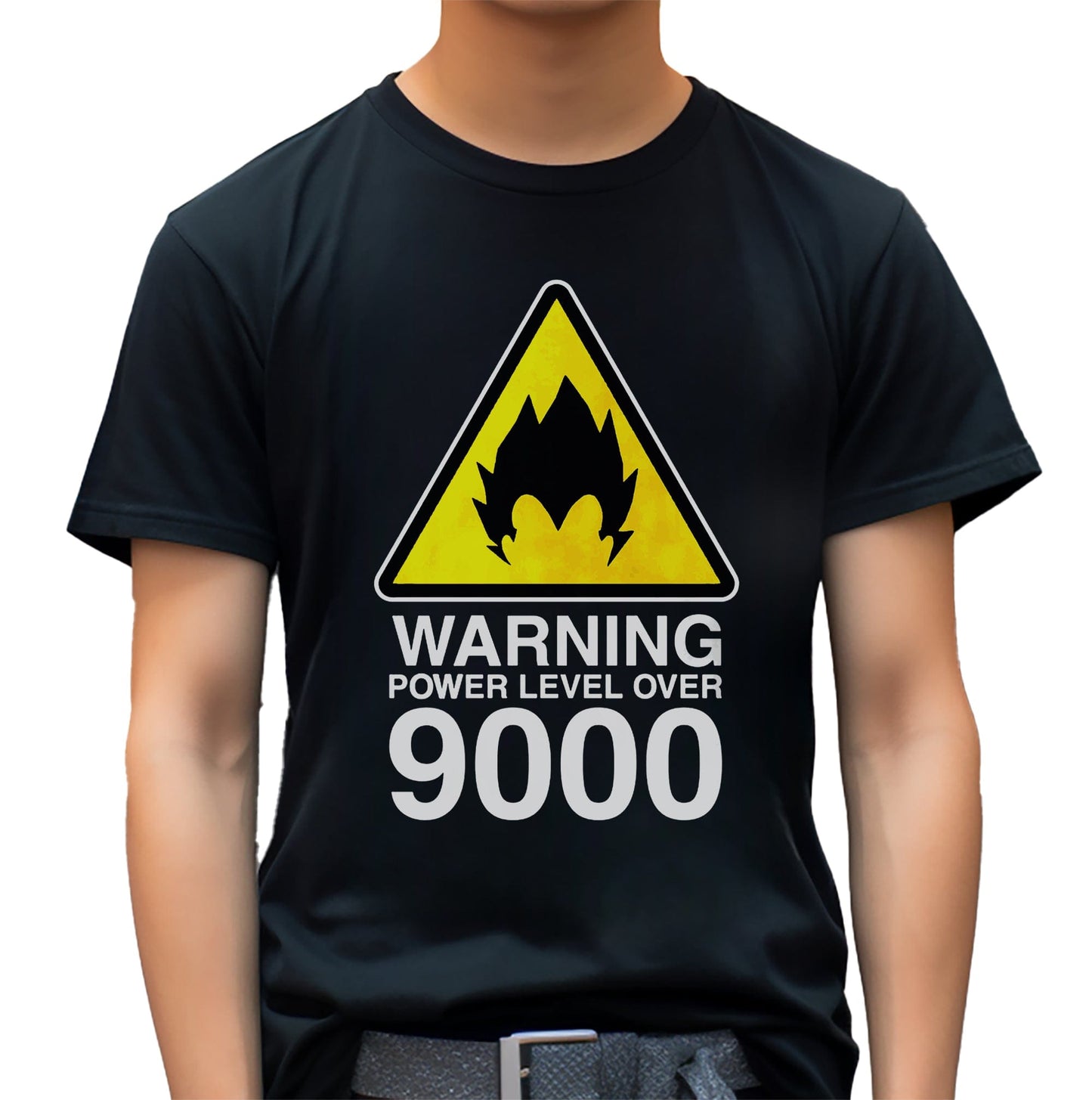 9000 Saiyan Warning T-Shirt