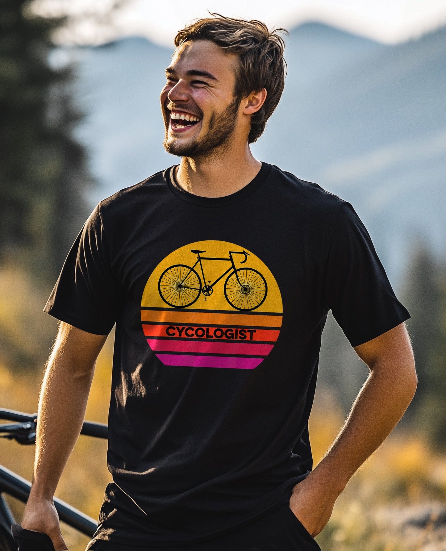 Cycling (232) t-shirt - Pedal Power