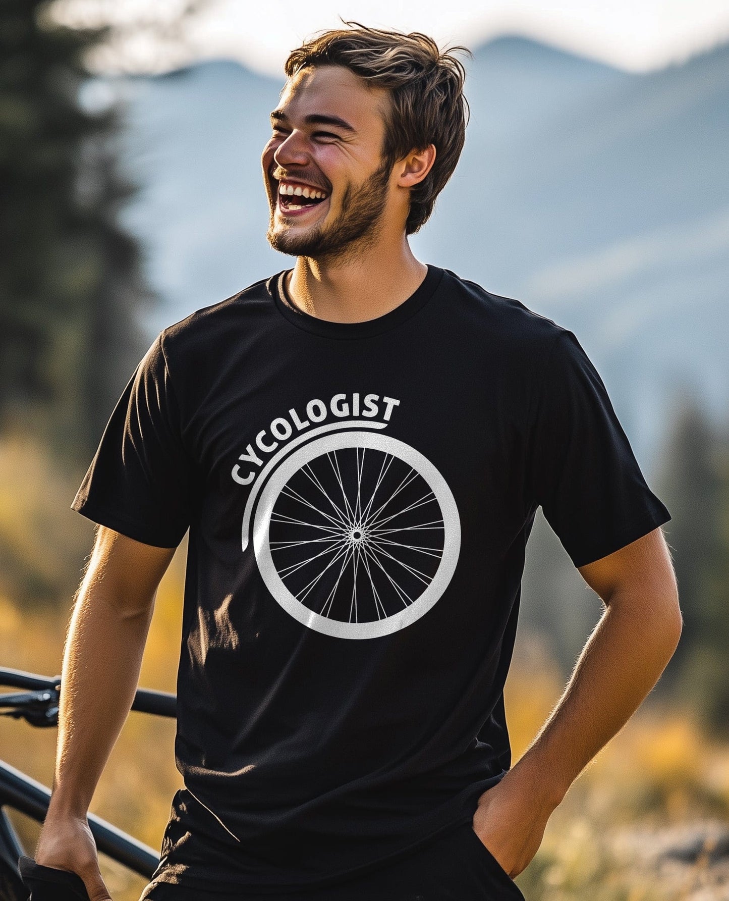 Cycling (241) T-Shirt - Rollin' with It