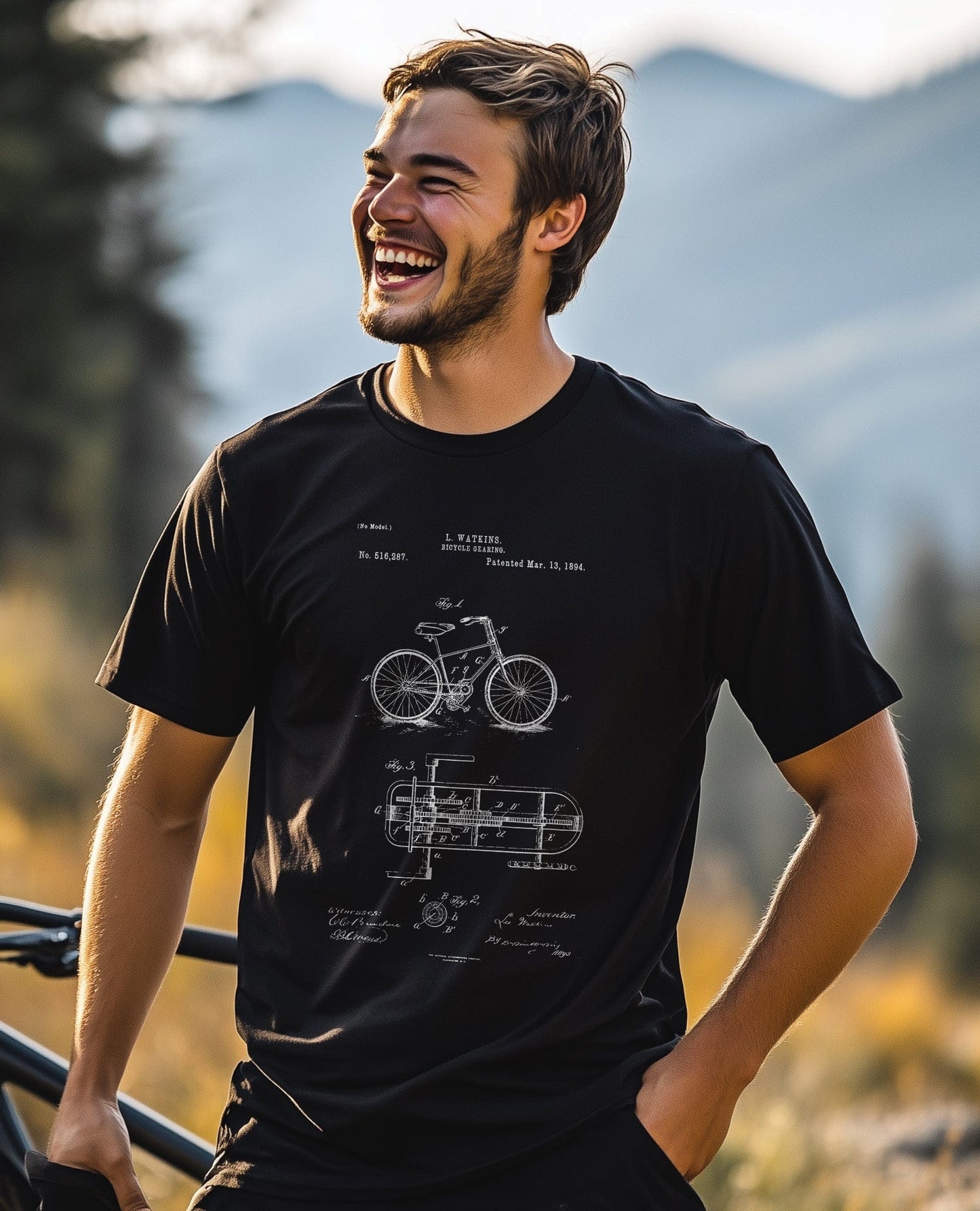 Cycling Blueprint T-shirt