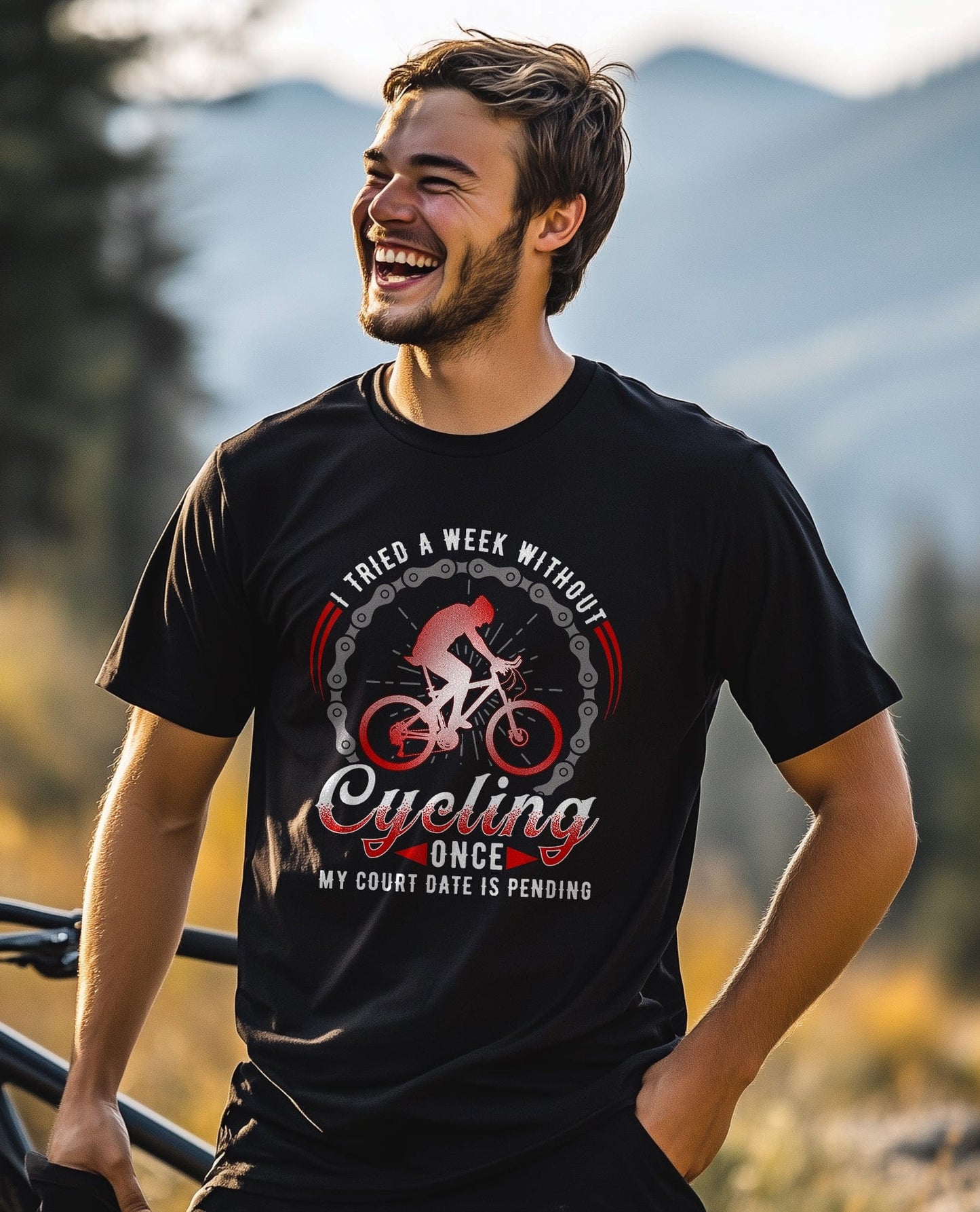 Cycling (307) T-shirt A Week Without Cycling