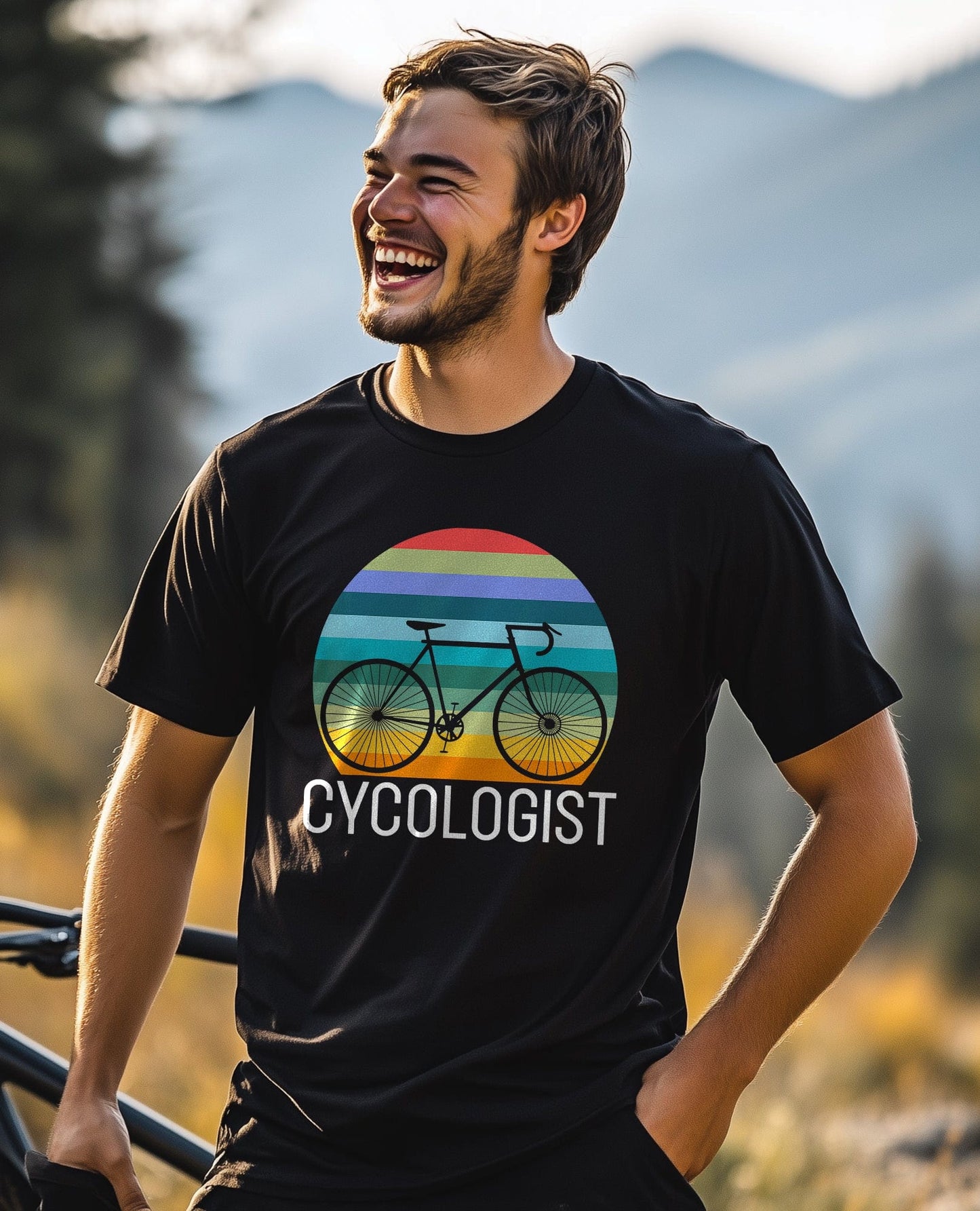 Cycologist Retro  T-Shirt