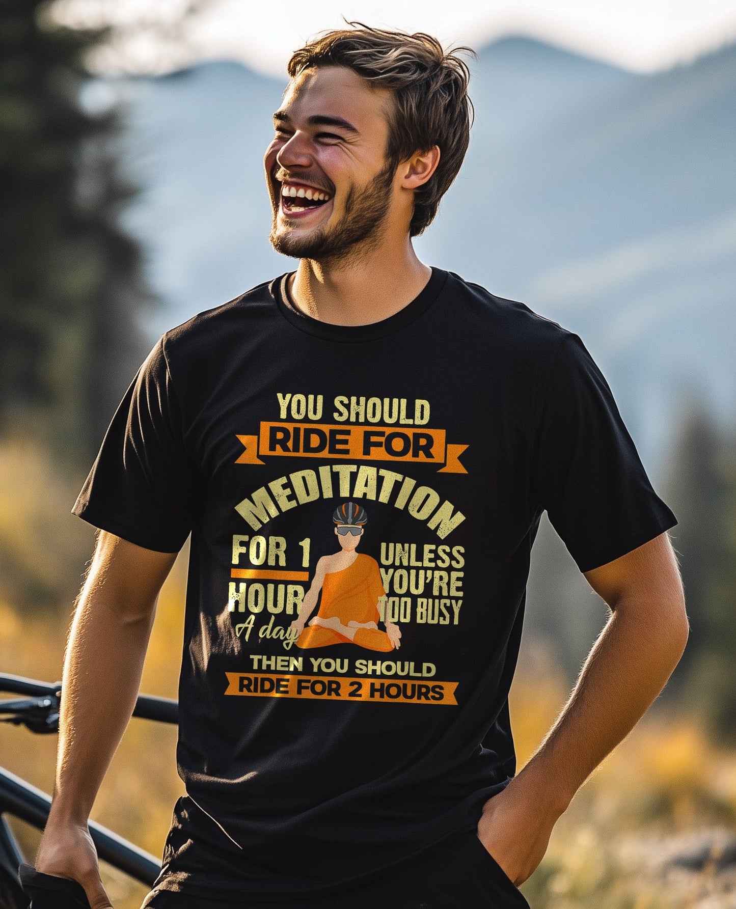 Cycling (277) T-shirt - Ride for
