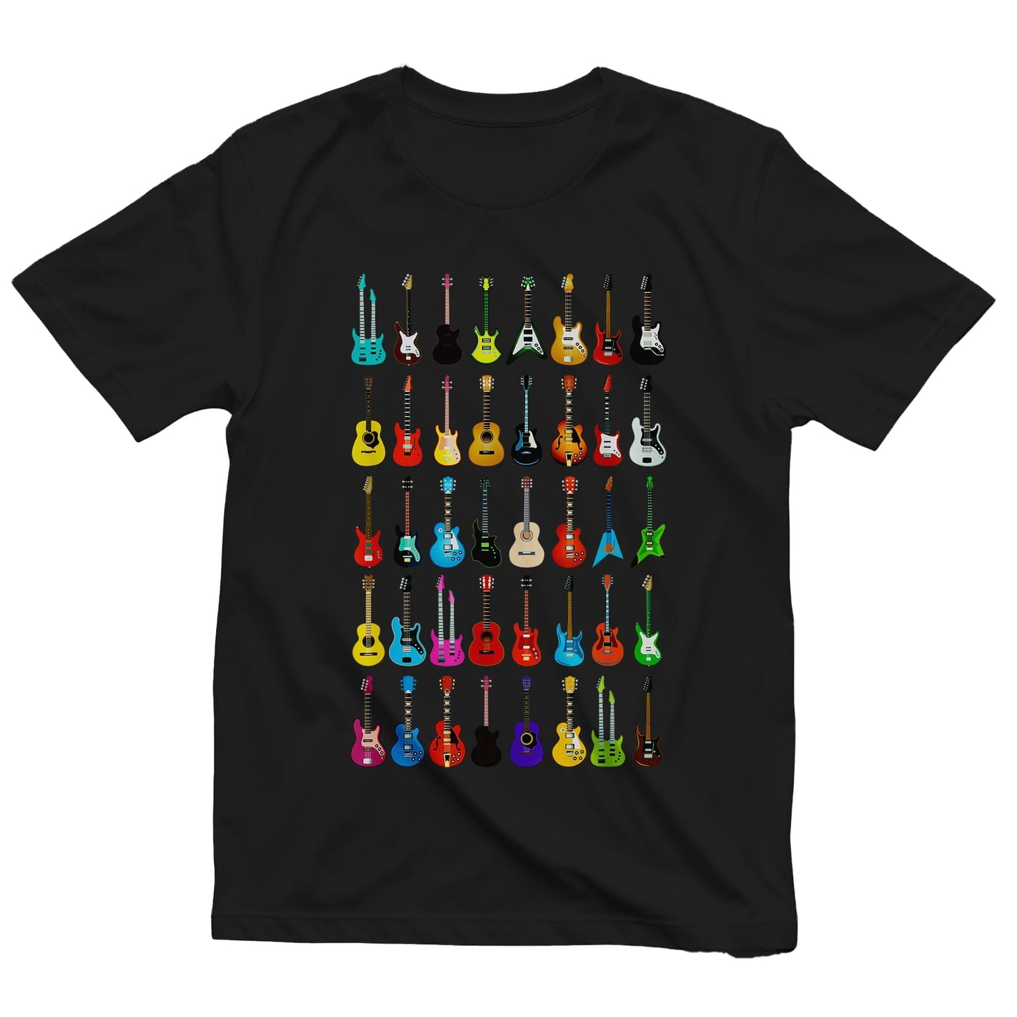 Love Guitars T-Shirt - Rock Your Heart