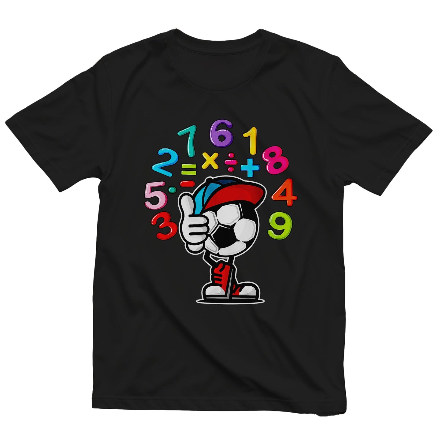 Football Thumb Number Day Kids Tee