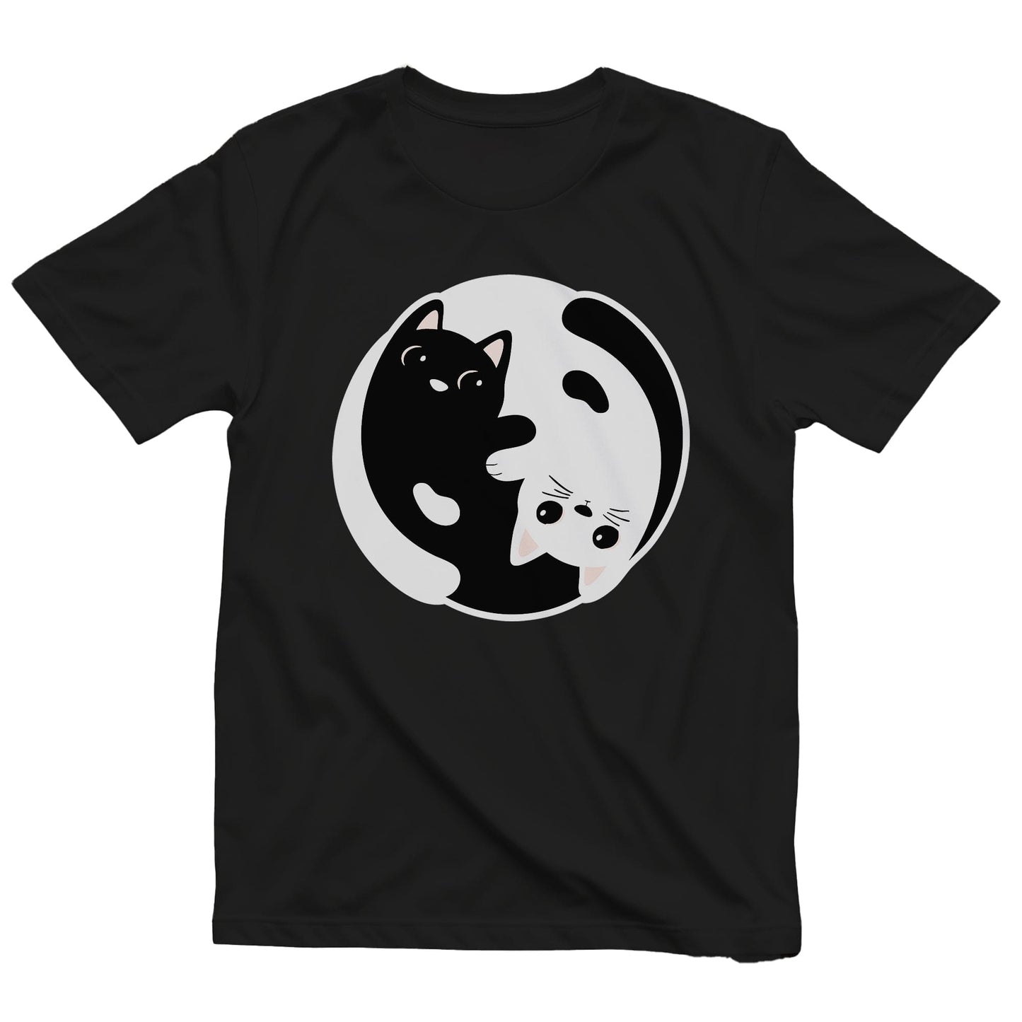 Yin Yang Cats 3 T-Shirt - Purr-fect