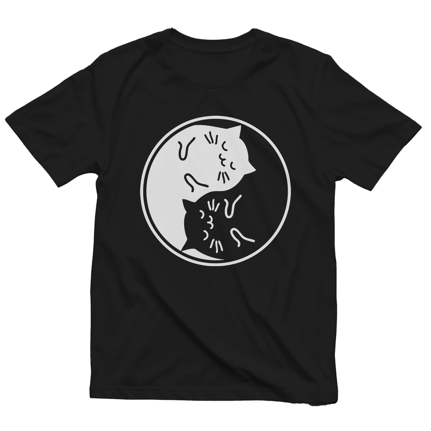 Yin Yang Cats 2 T-Shirt