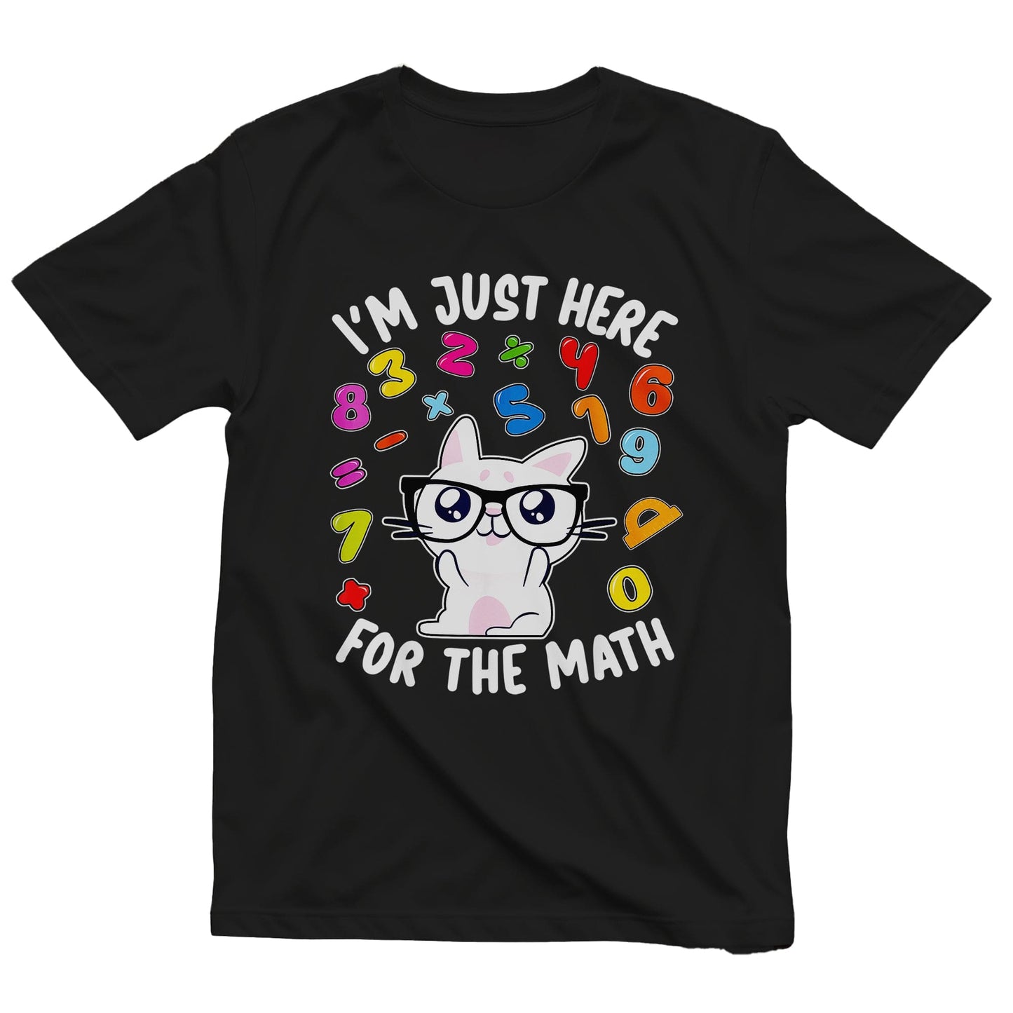 Bunny Number Day Math Kids Tee