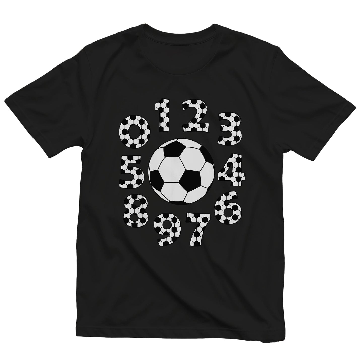 Football Number Day Math Kids Tee