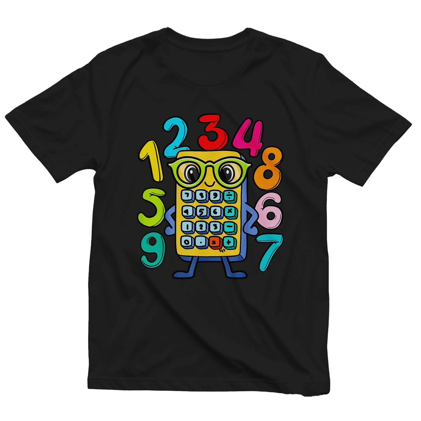 Calculator Costume Numbers Kids Tee
