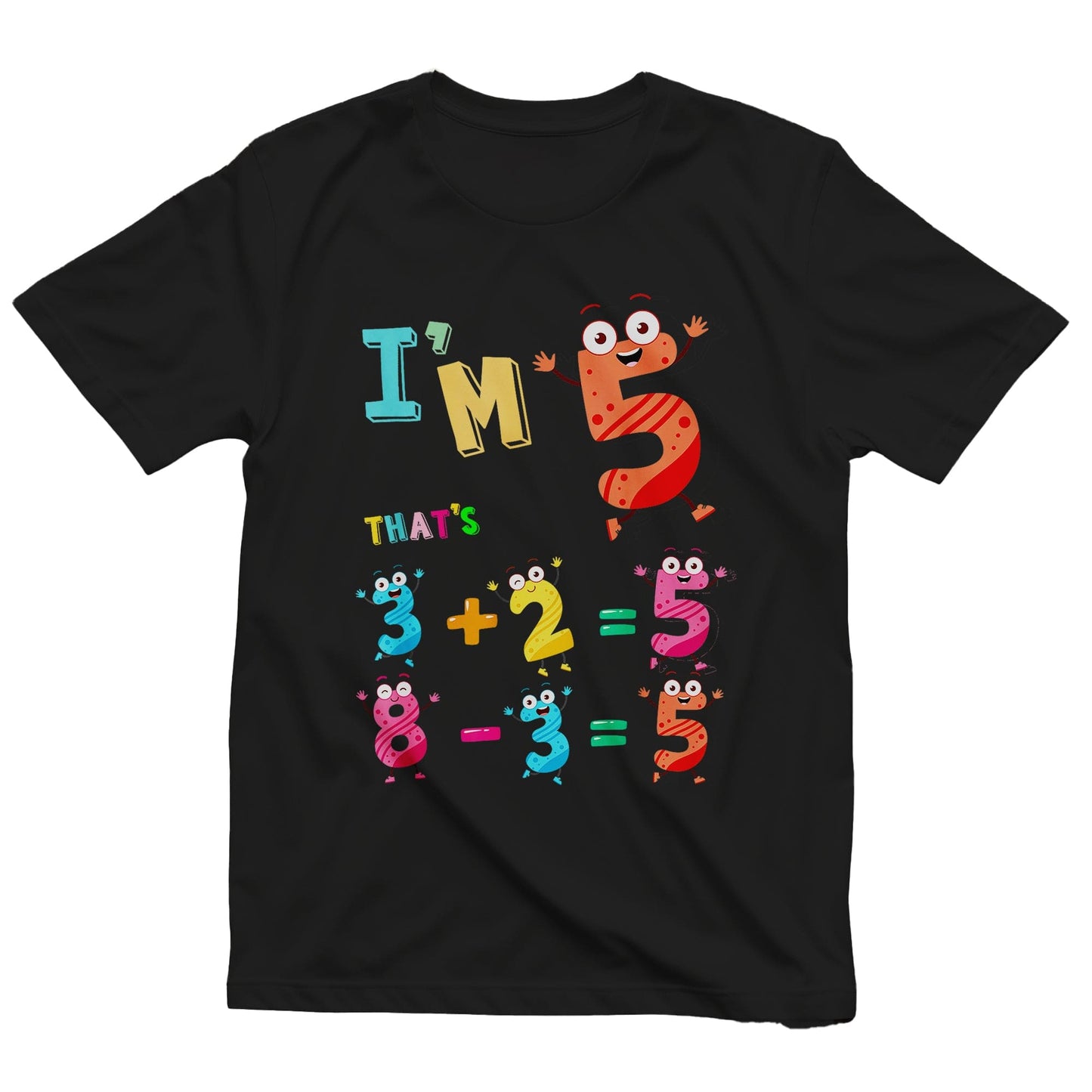 I'm 5 and Ready for Adventure!  Kids Tee