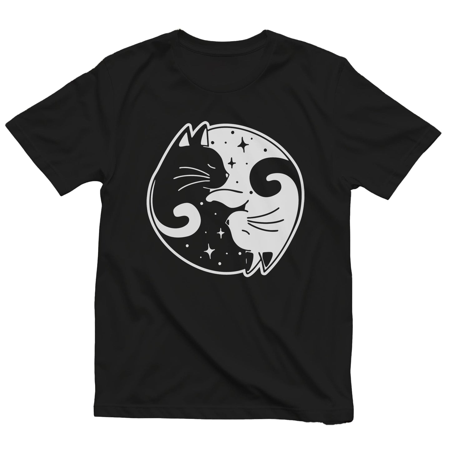 Ying Yang Cats T-Shirt
