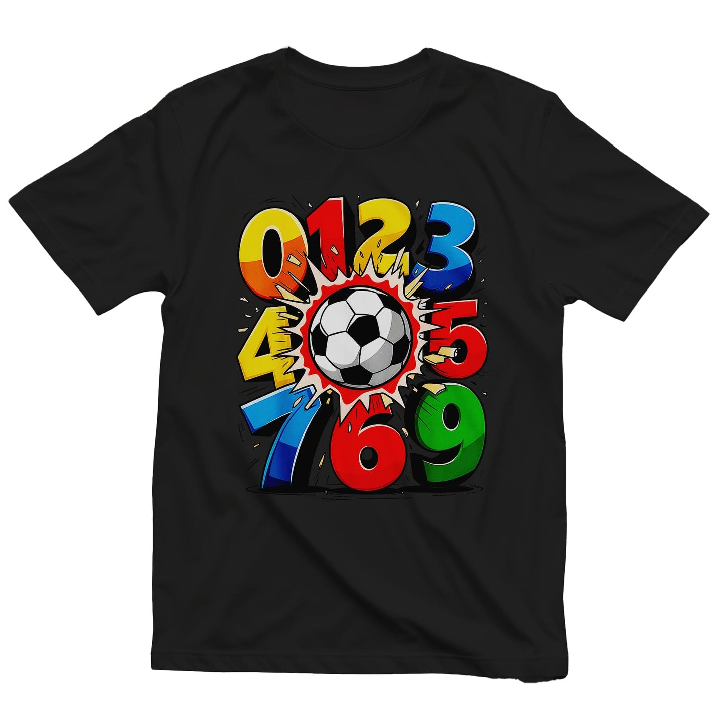 Football Numbers Day Kids Tee