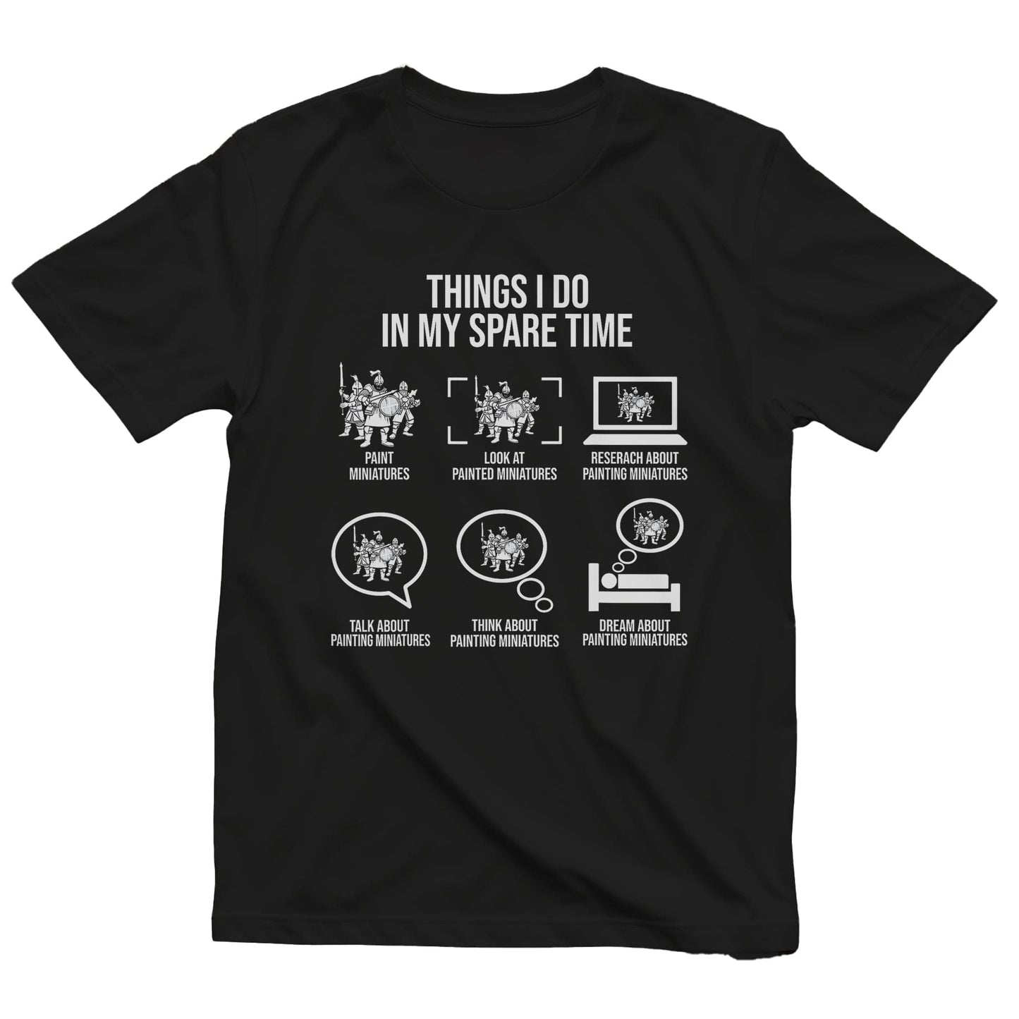 Miniatures Painting Madness T-Shirt